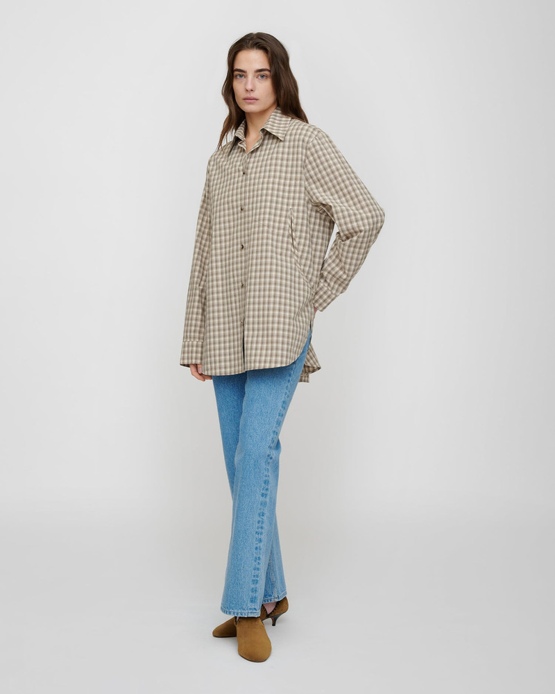 Nanushka Checked Shirting Shirt outlook