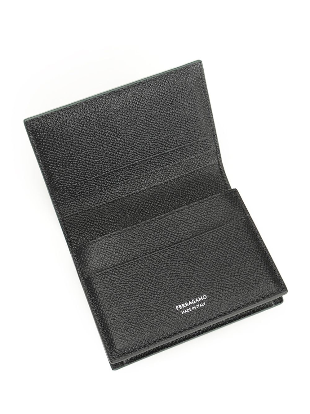 Micro Gancio Business Card Card Case With Zip Wallets Green - 4