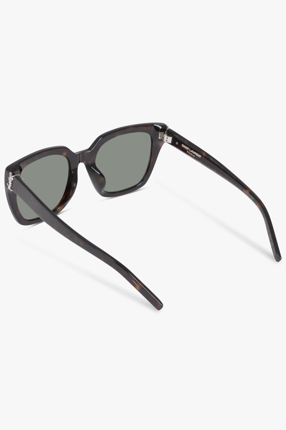 SL M143/F SQUARE FRAME SUNGLASSES | DARK HAVANA/GREY - 3