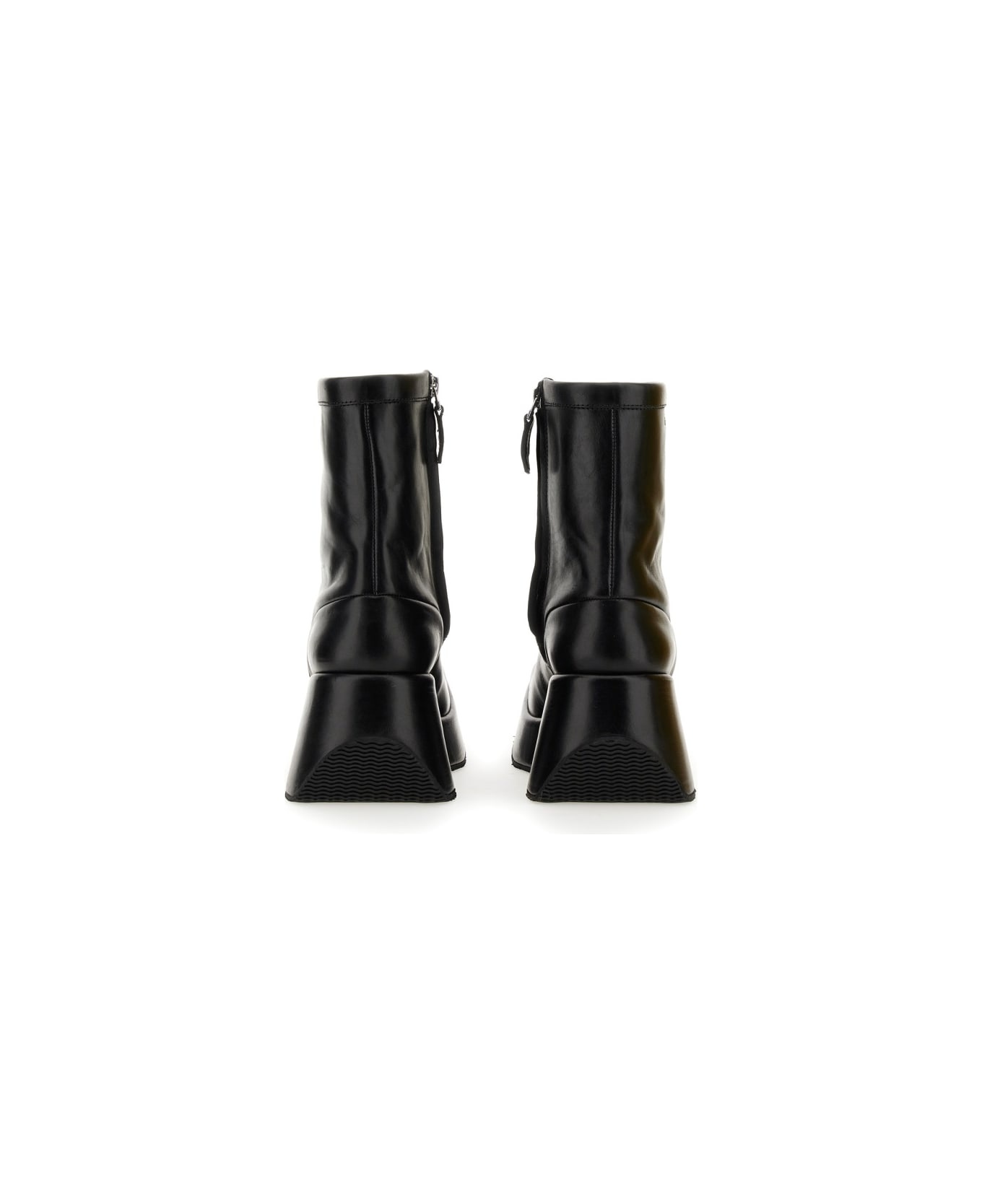Ankle Boot With Square Toe - 2