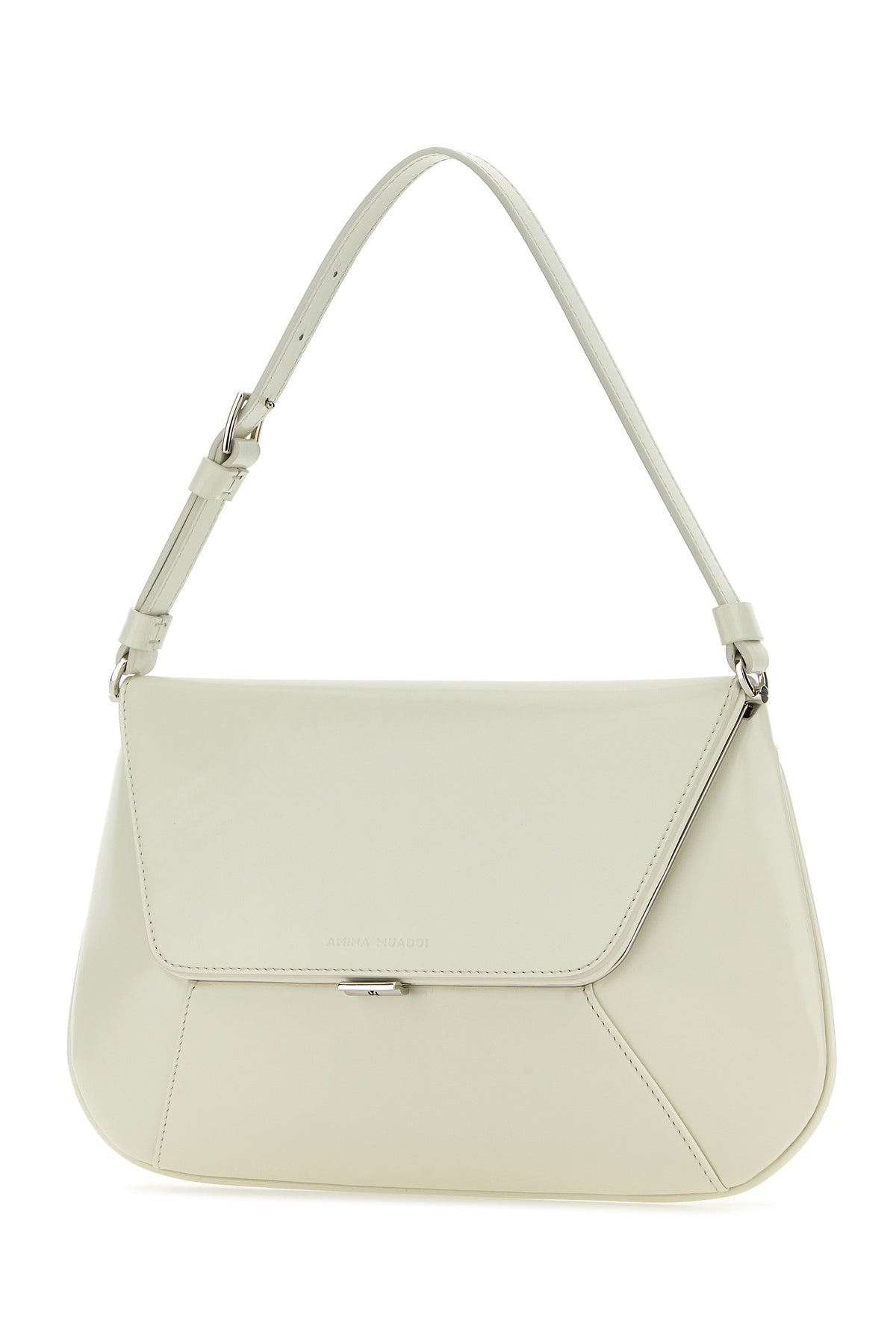 Ivory leather Ami shoulder bag - 2