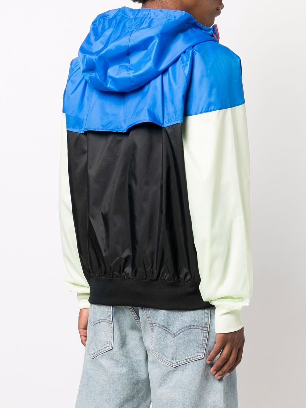 colour-block windbreaker - 4