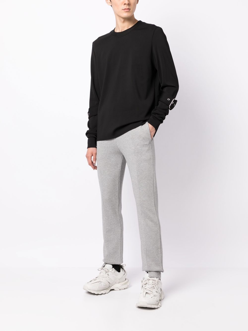 slim-cut track pants - 2