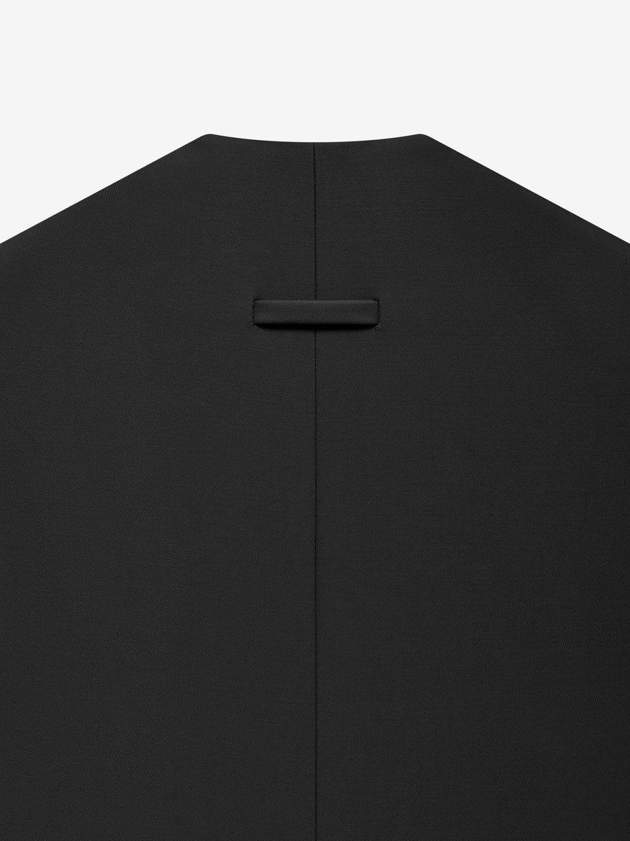 Wool Lapelless Jacket - 4