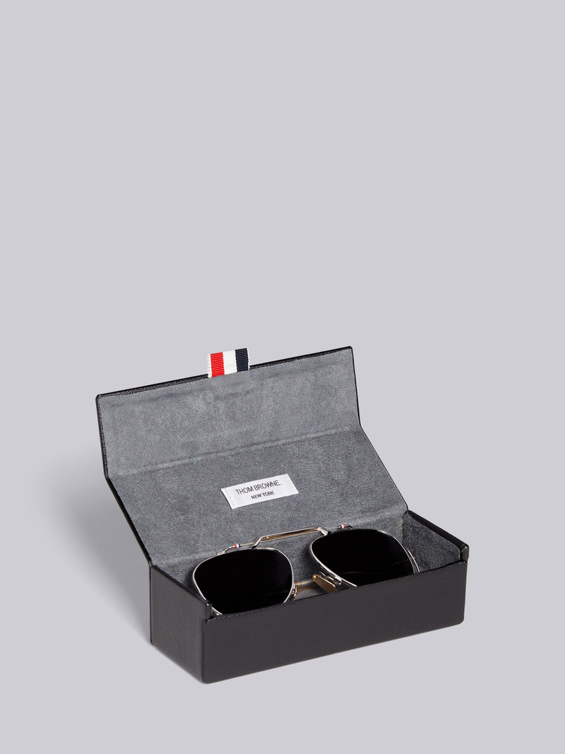 TB917 - Silver Classic Aviator Sunglasses 5