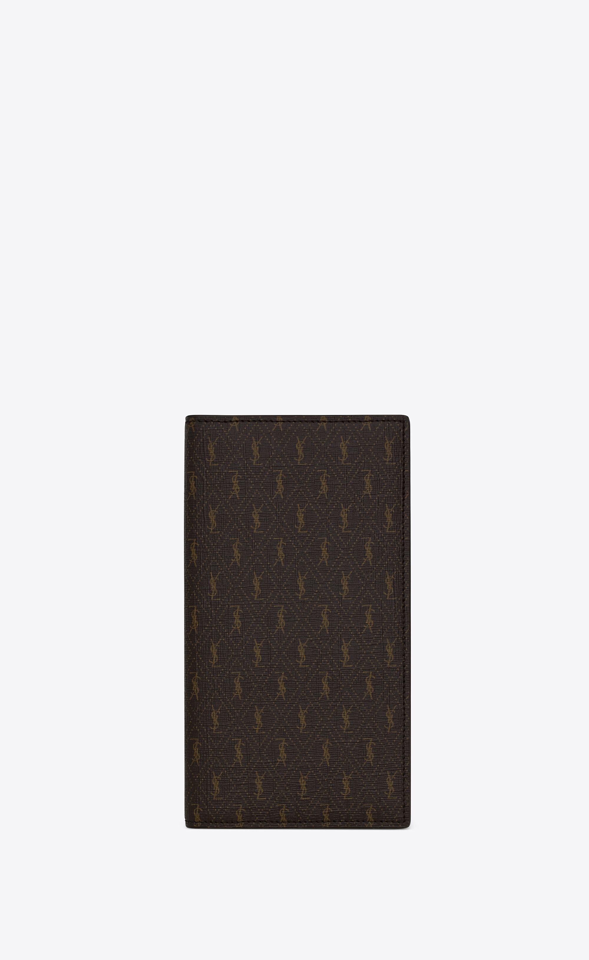 le monogramme continental wallet in saint laurent monogram canvas - 1