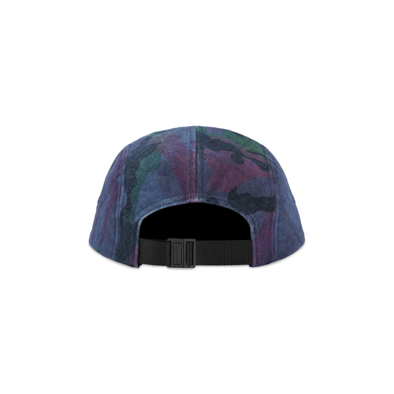 Supreme Supreme Washed Canvas Camp Cap 'Navy Camo' outlook