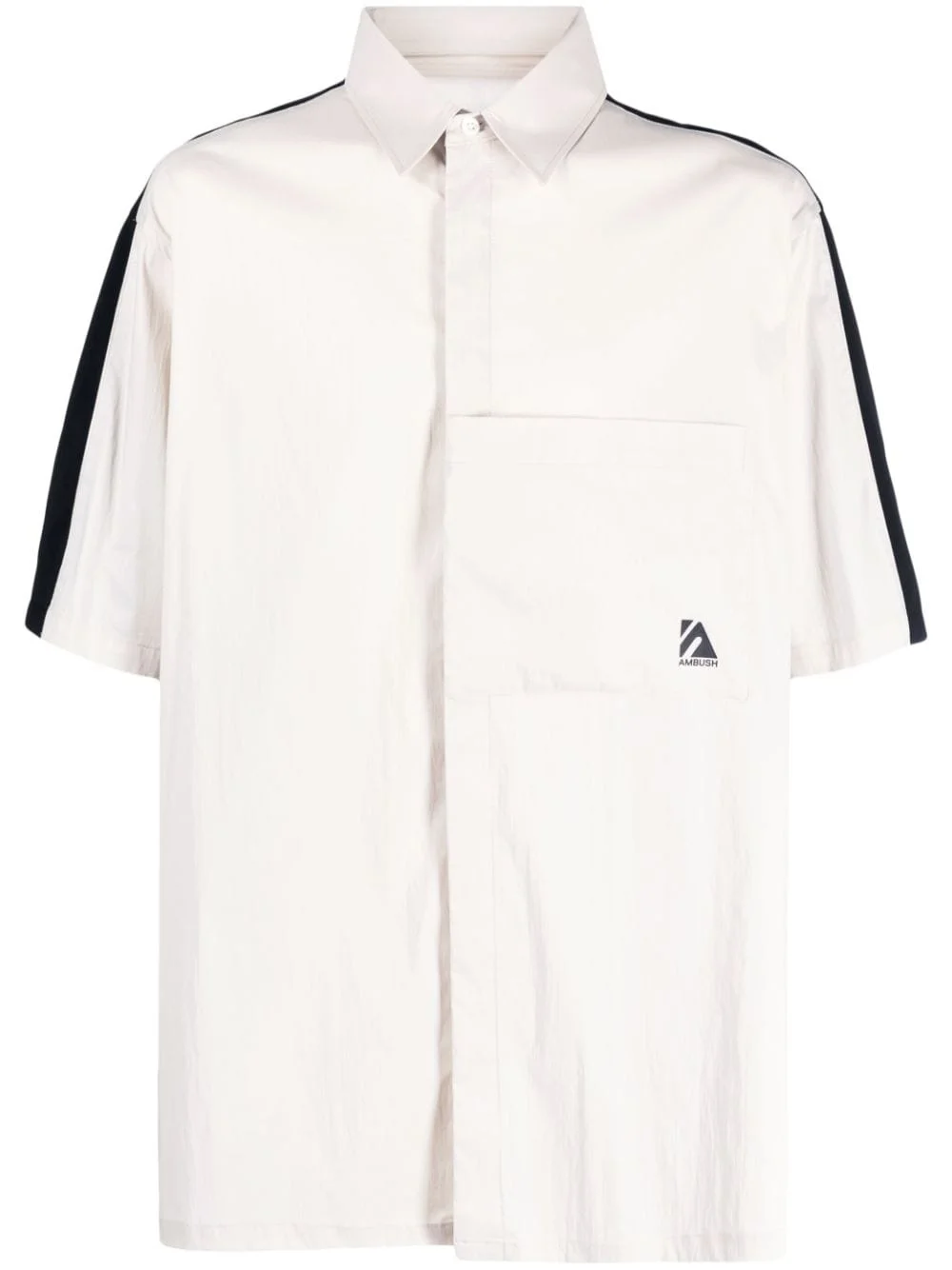 graphic-print short-sleeve shirt - 1