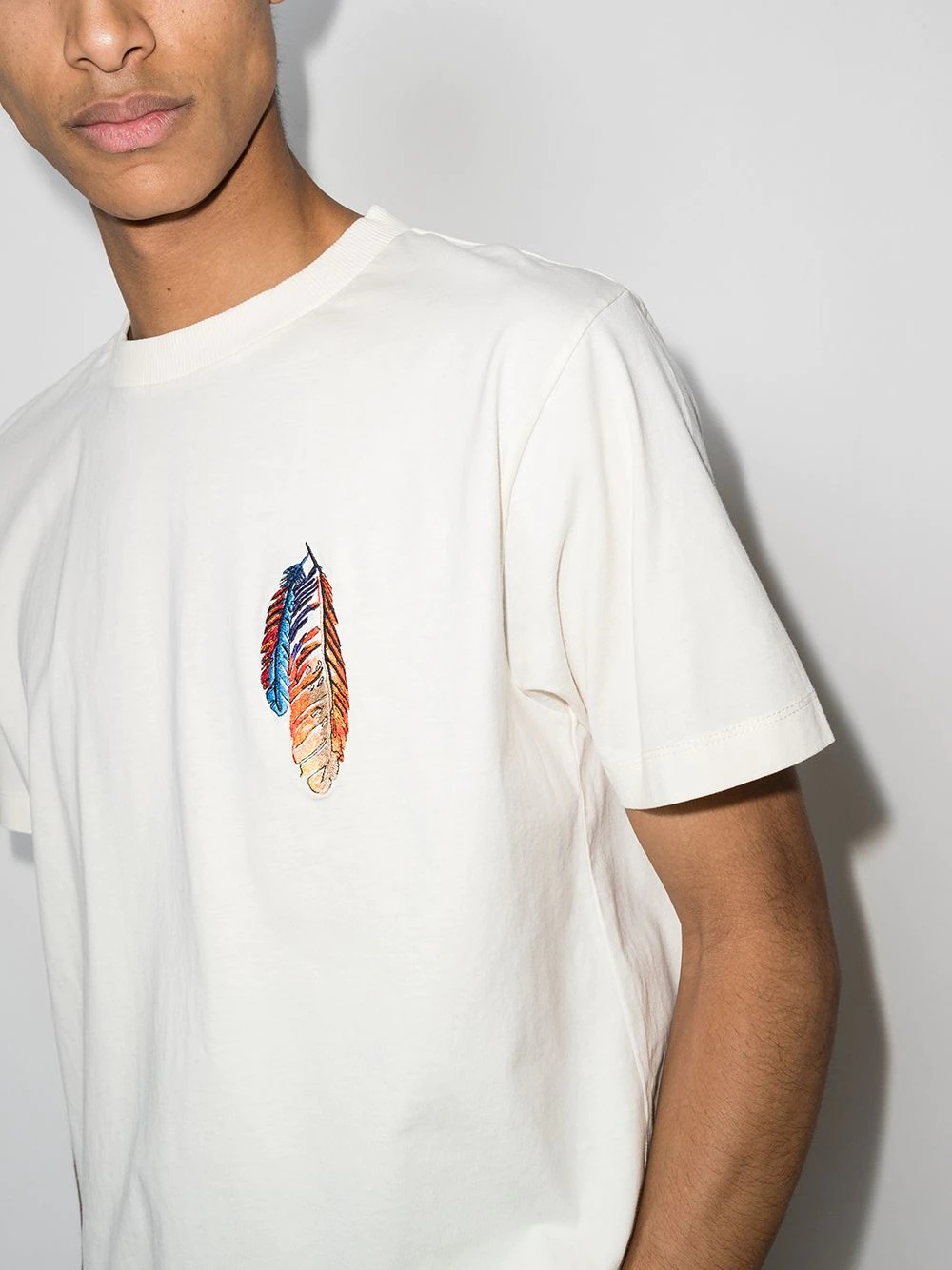 Feathers short-sleeve T-shirt - 4