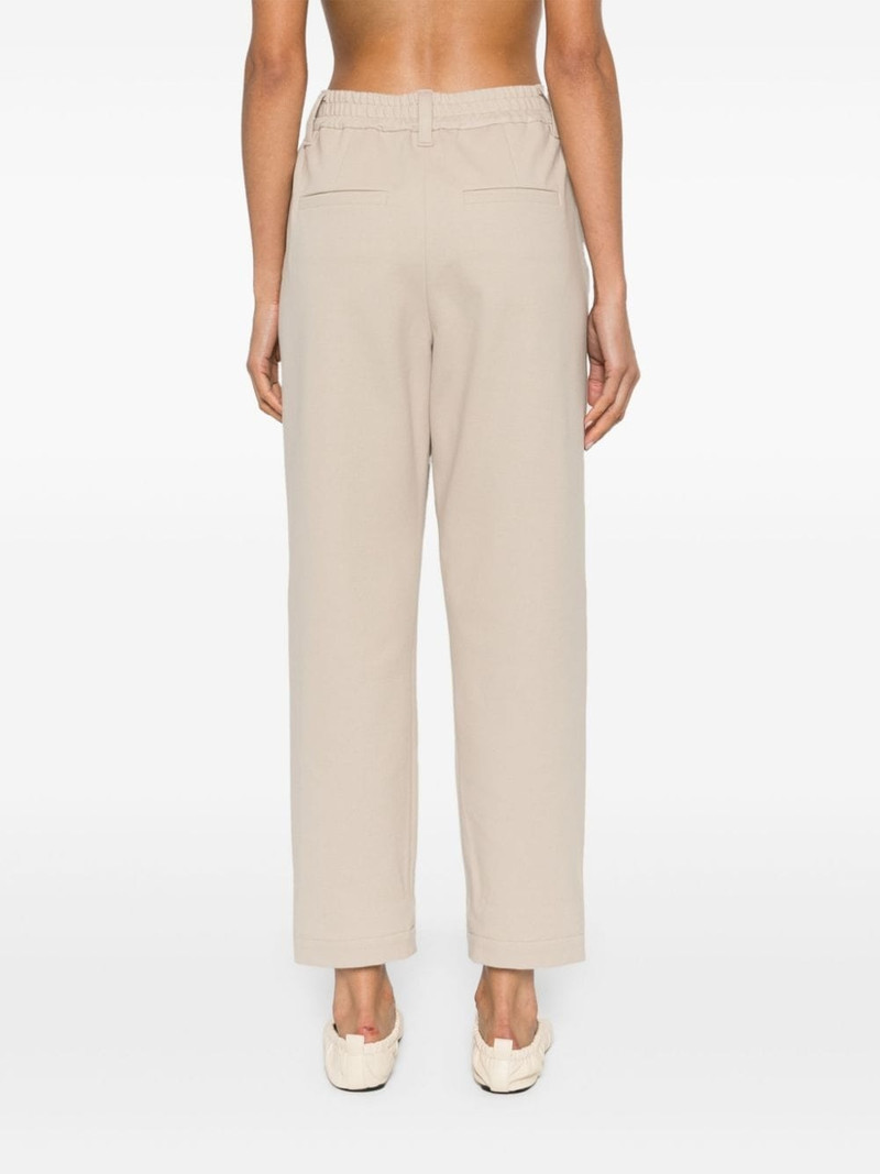 cropped tapered track pants 4