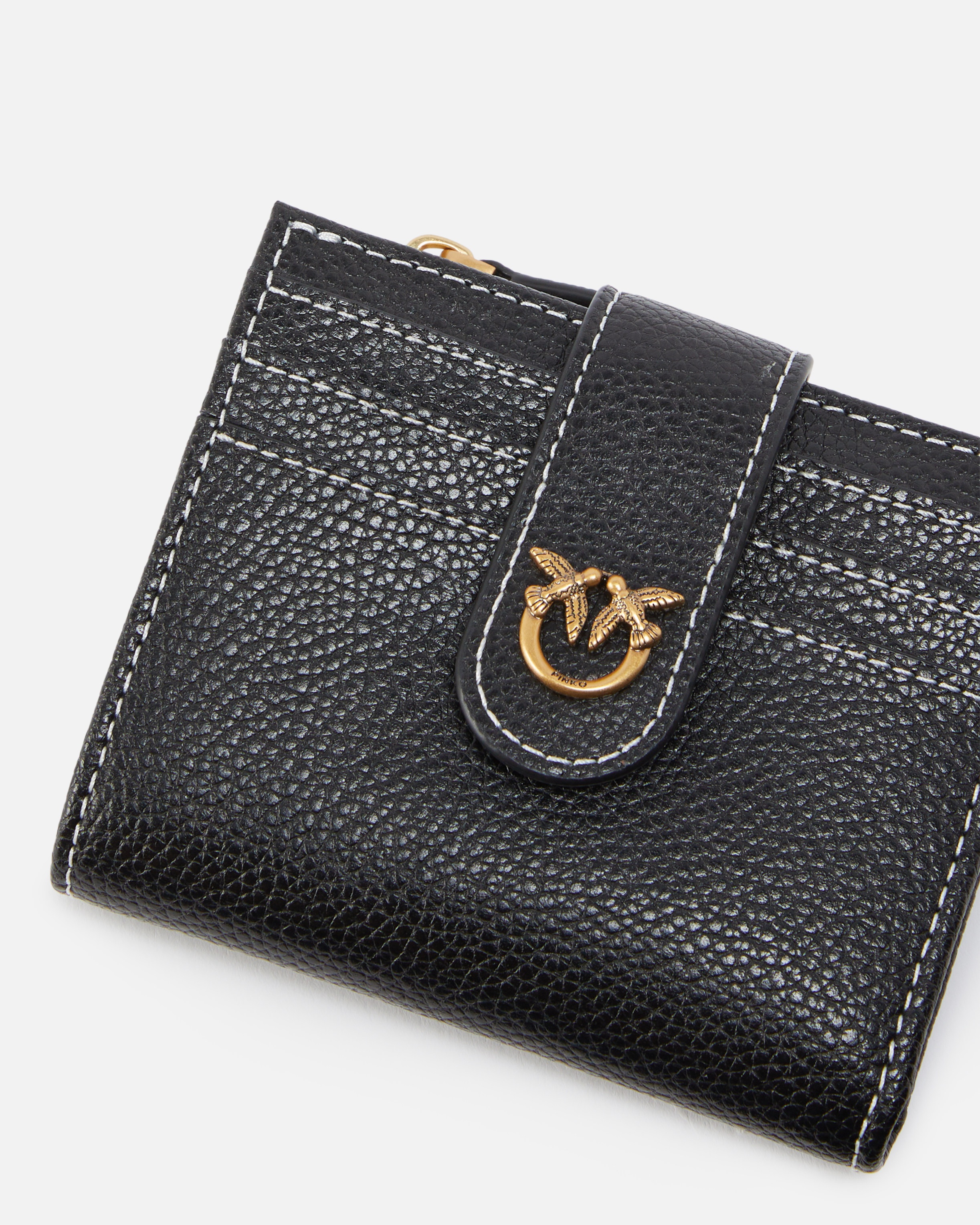 SMALL TUMBLED LEATHER WALLET - 4