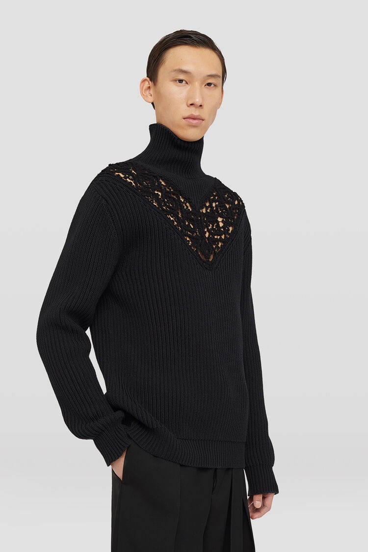 High-Neck Sweater - 6