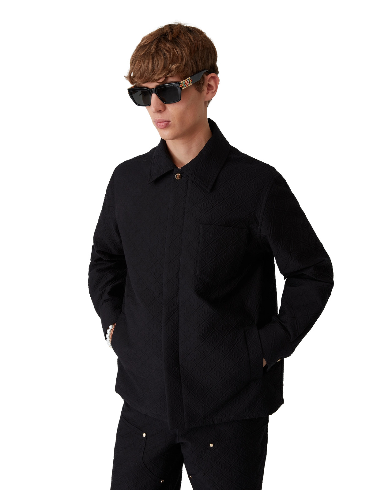 Jacquard Shacket | Casablanca Paris - 5