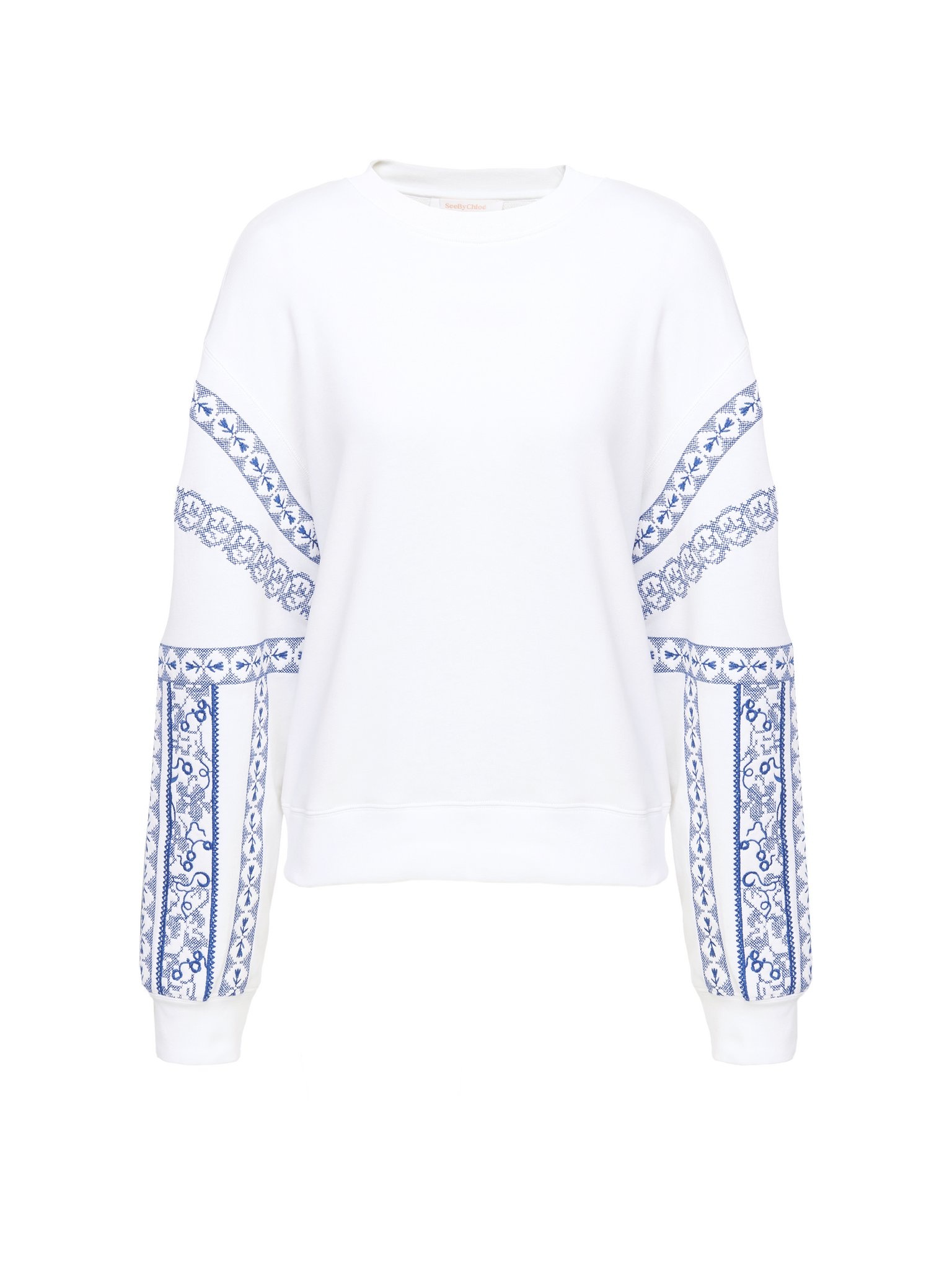 EMBROIDERED SWEATSHIRT - 1
