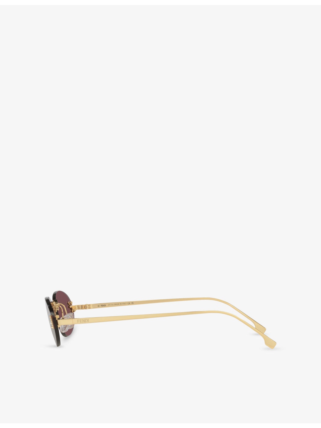 FE4075US Oval-Frame Metal Sunglasses - 3