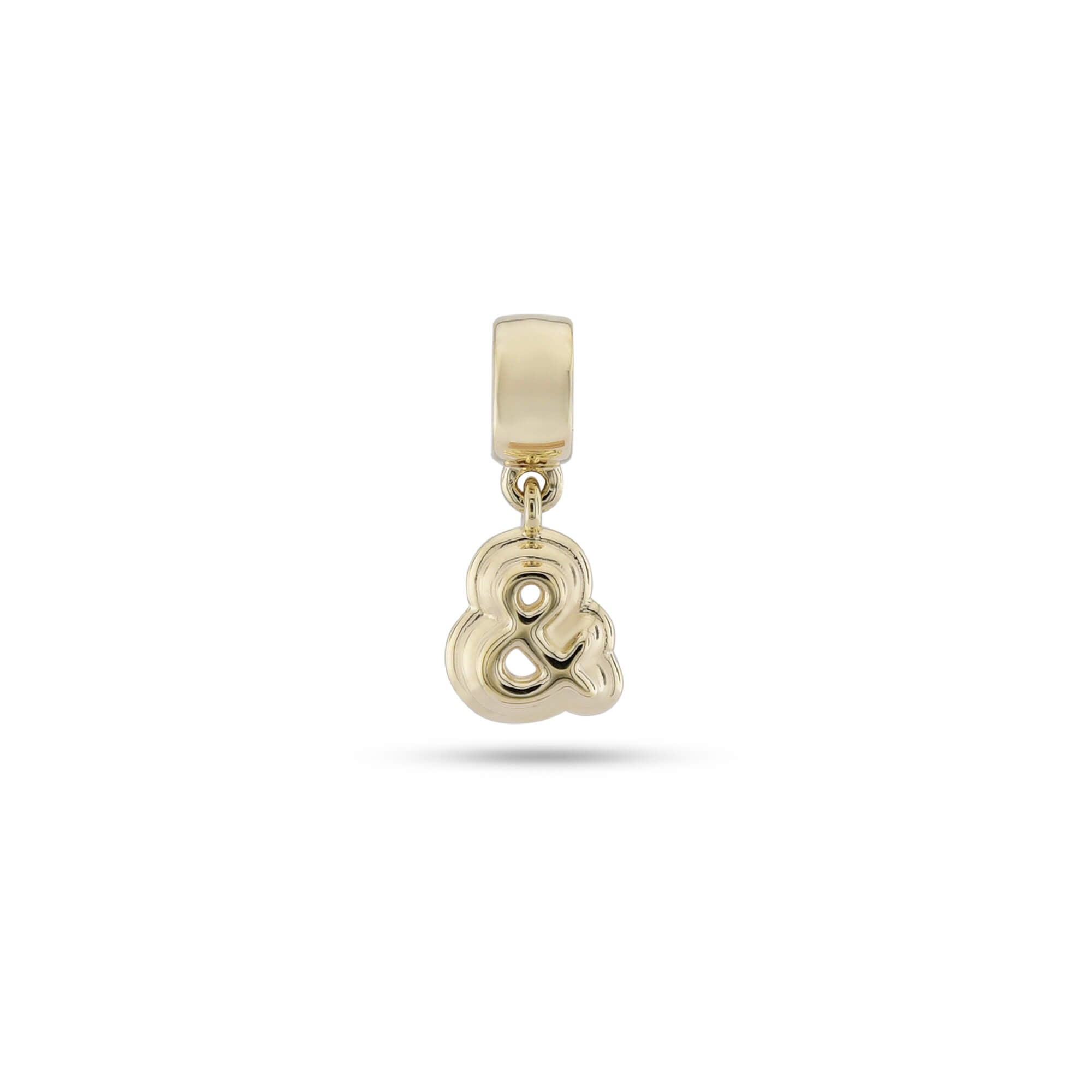 Puffed Initial Charm - 6