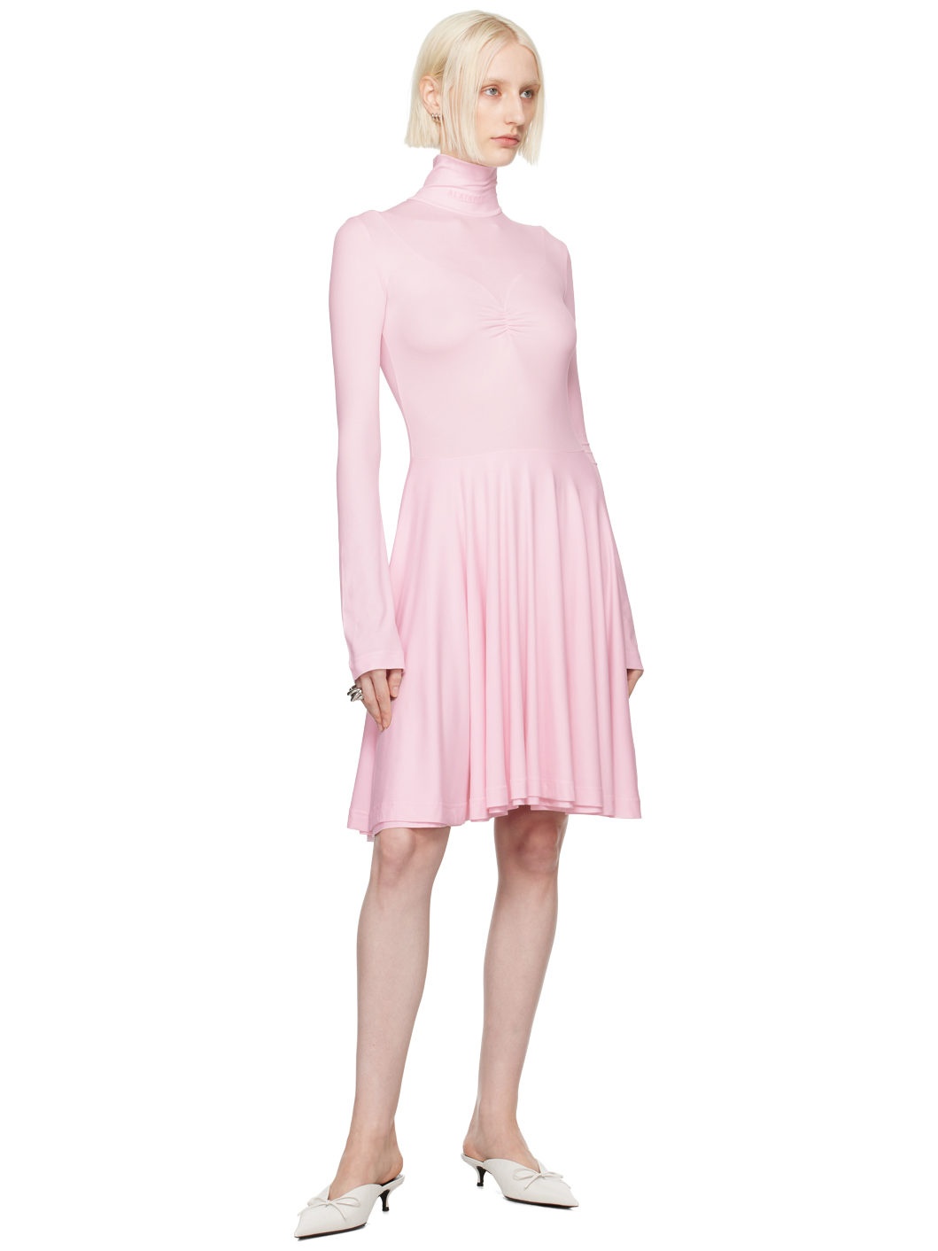 Pink Ballerina Minidress - 4