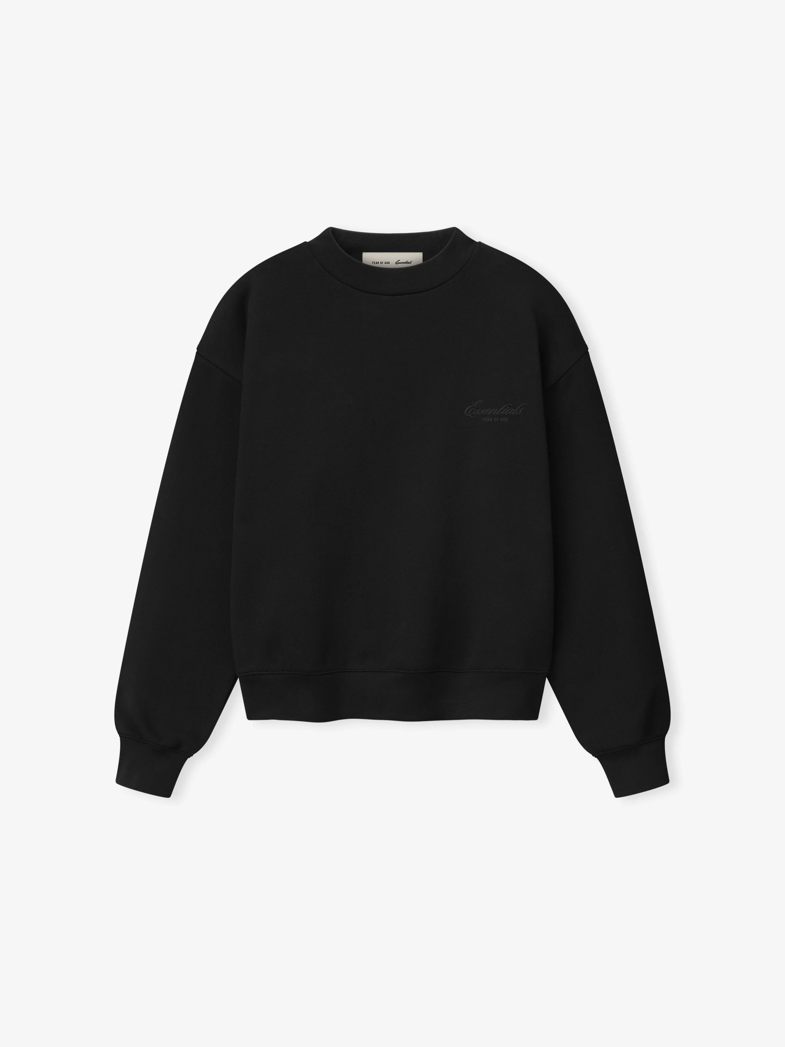 Womens Signature Classic Crewneck Sweatshirt - 1