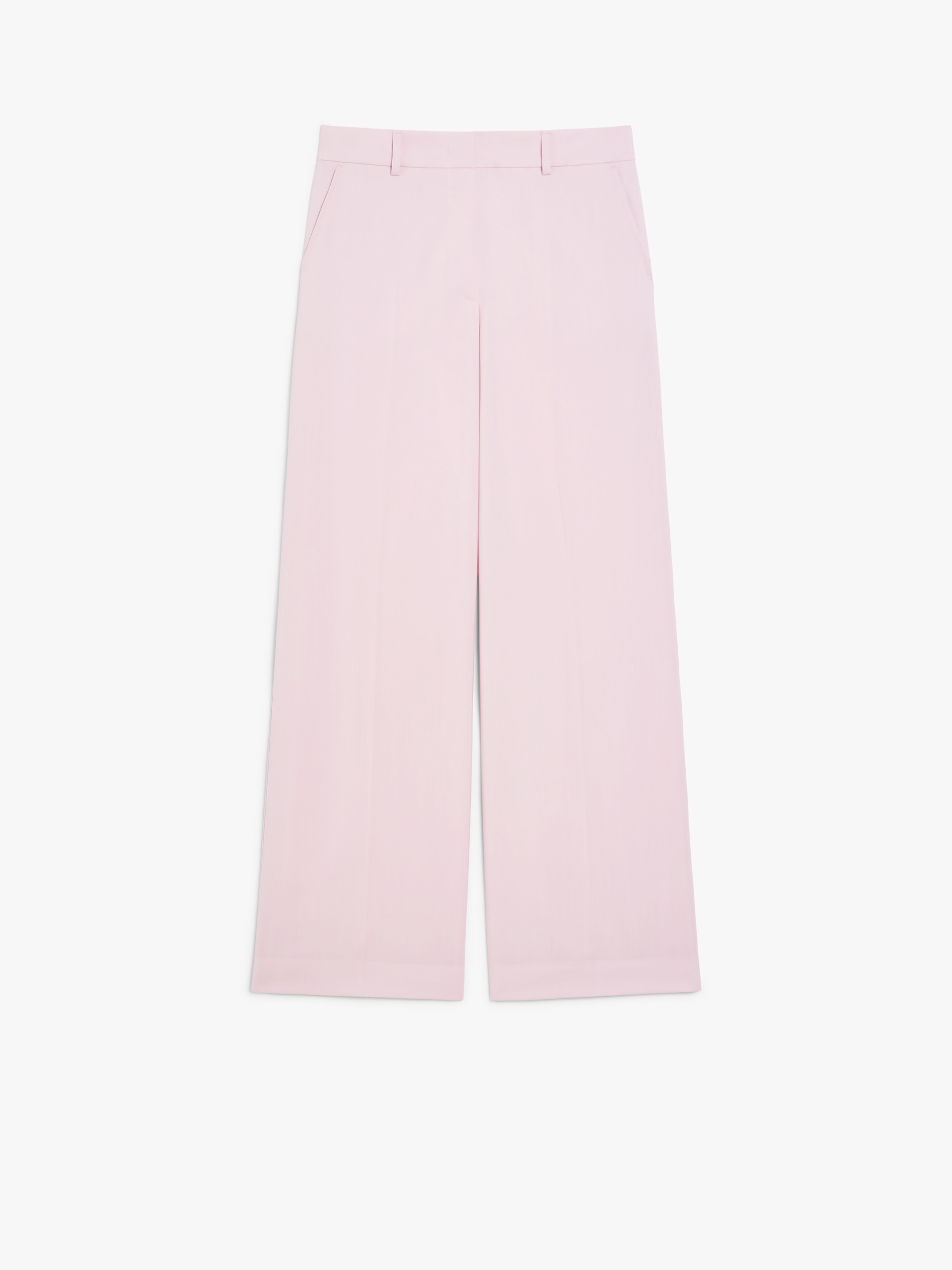 VISIVO Wool canvas palazzo trousers - 1