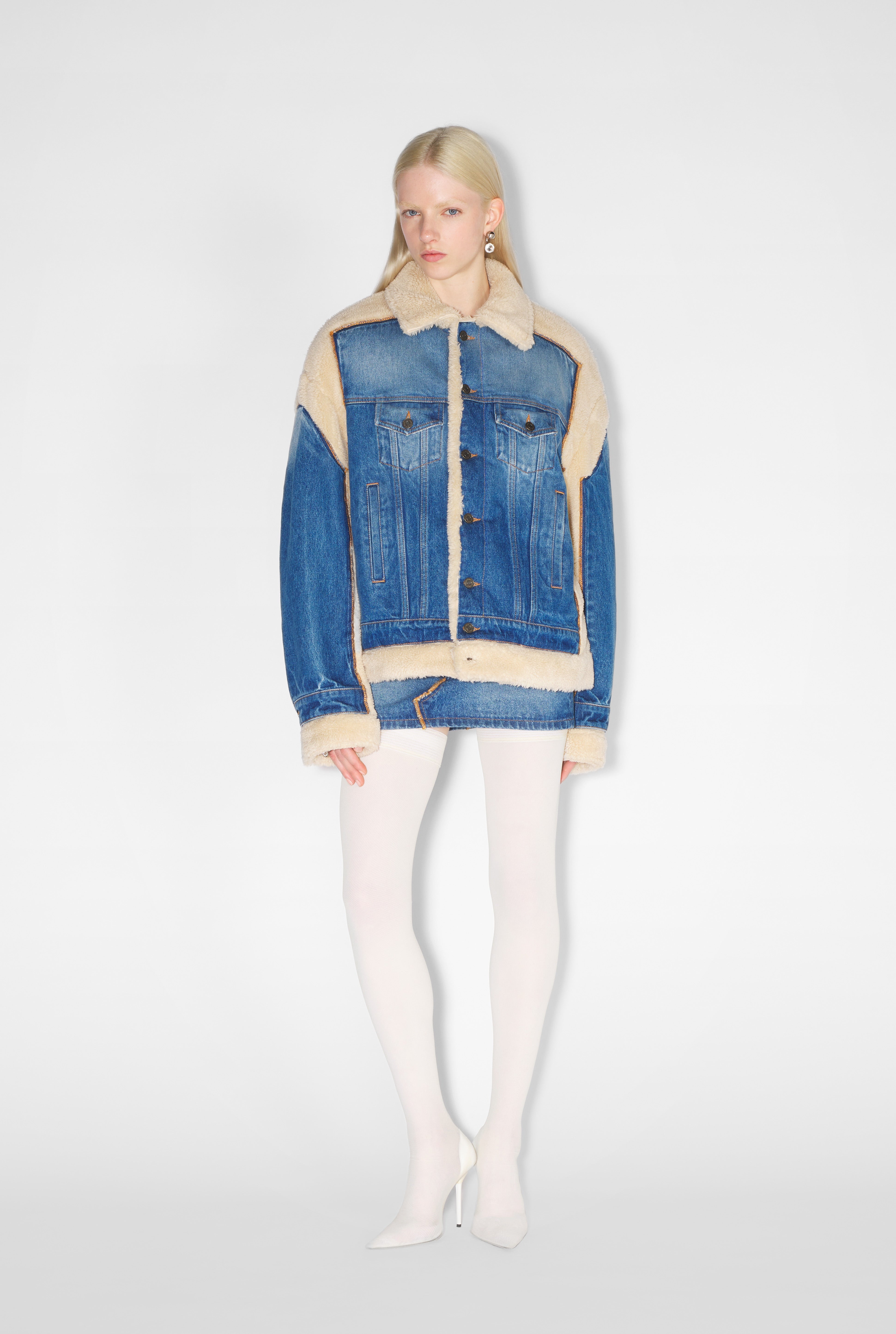 THE DENIM AND SHEARLING JACKET - 2