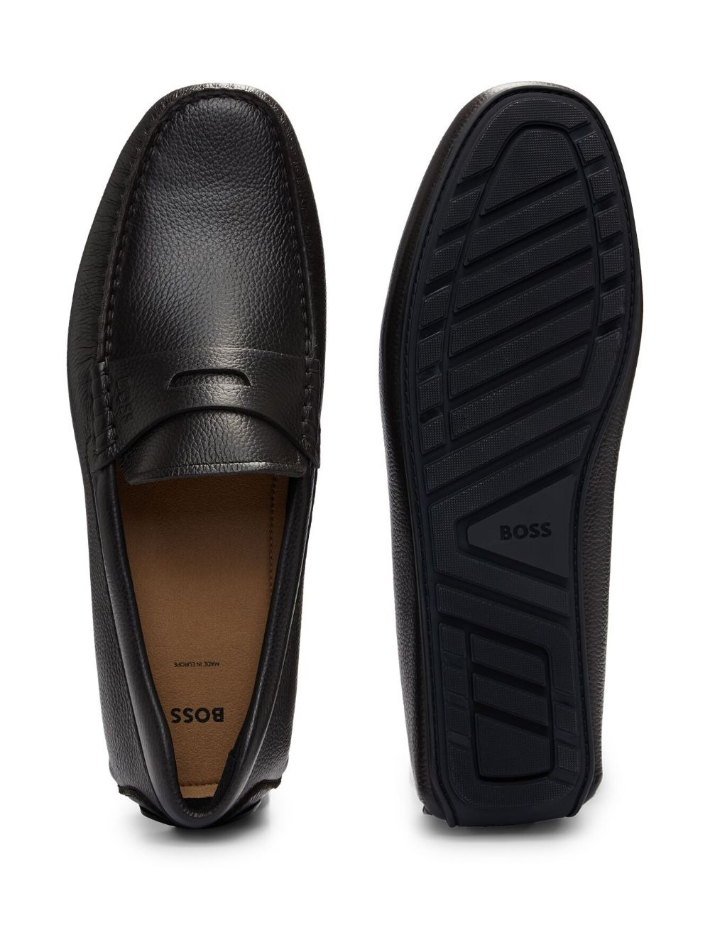 leather loafers - 4