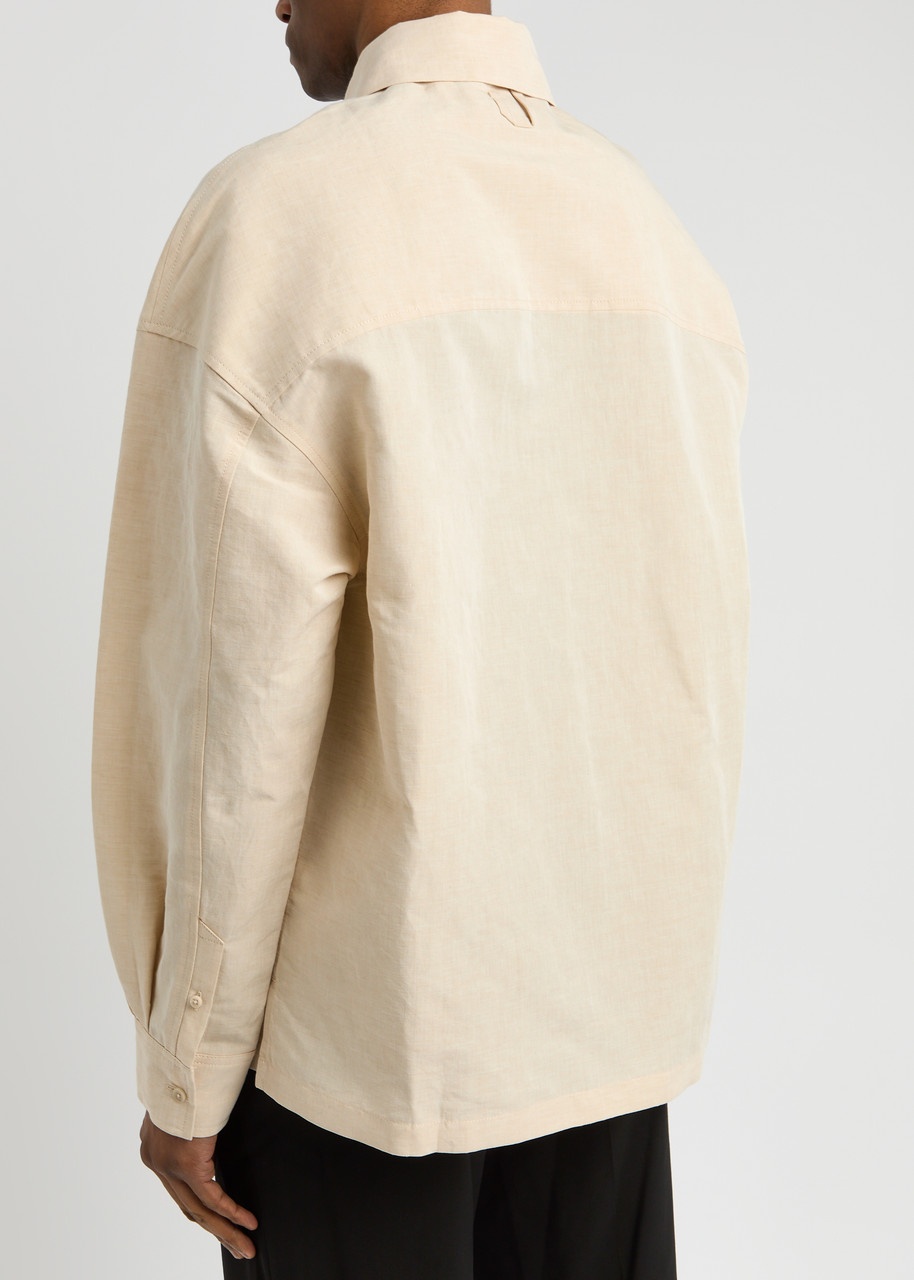 Jacquemus La Chemise Atelier Linen-blend Shirt - 3