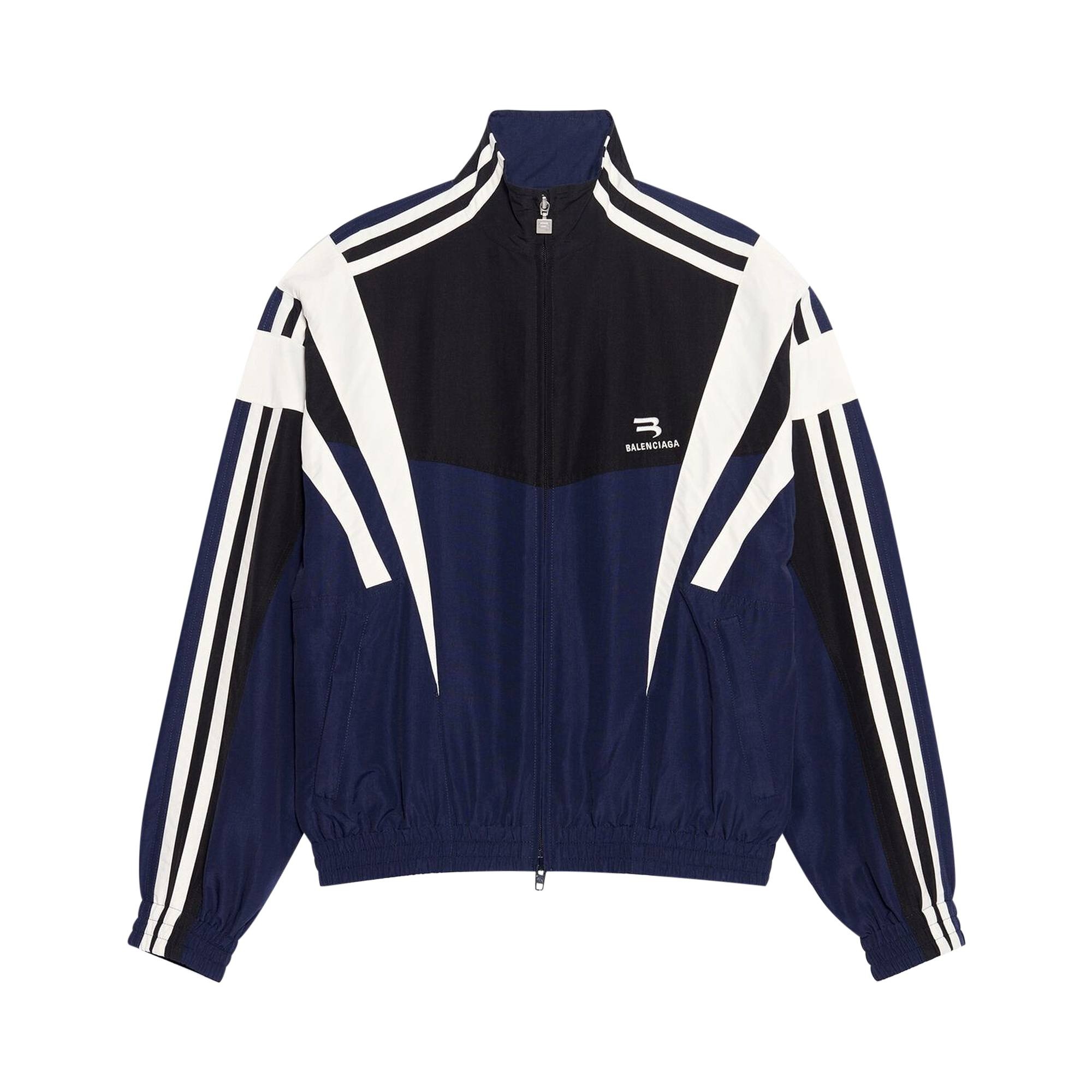 Balenciaga Sporty B Tracksuit Jacket 'Ink' - 1