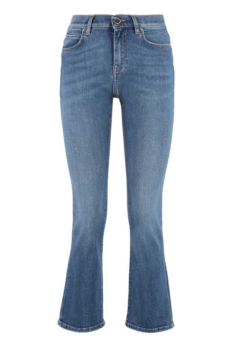 PINKO BRENDA HIGH-RISE BOOTCUT JEANS - 1