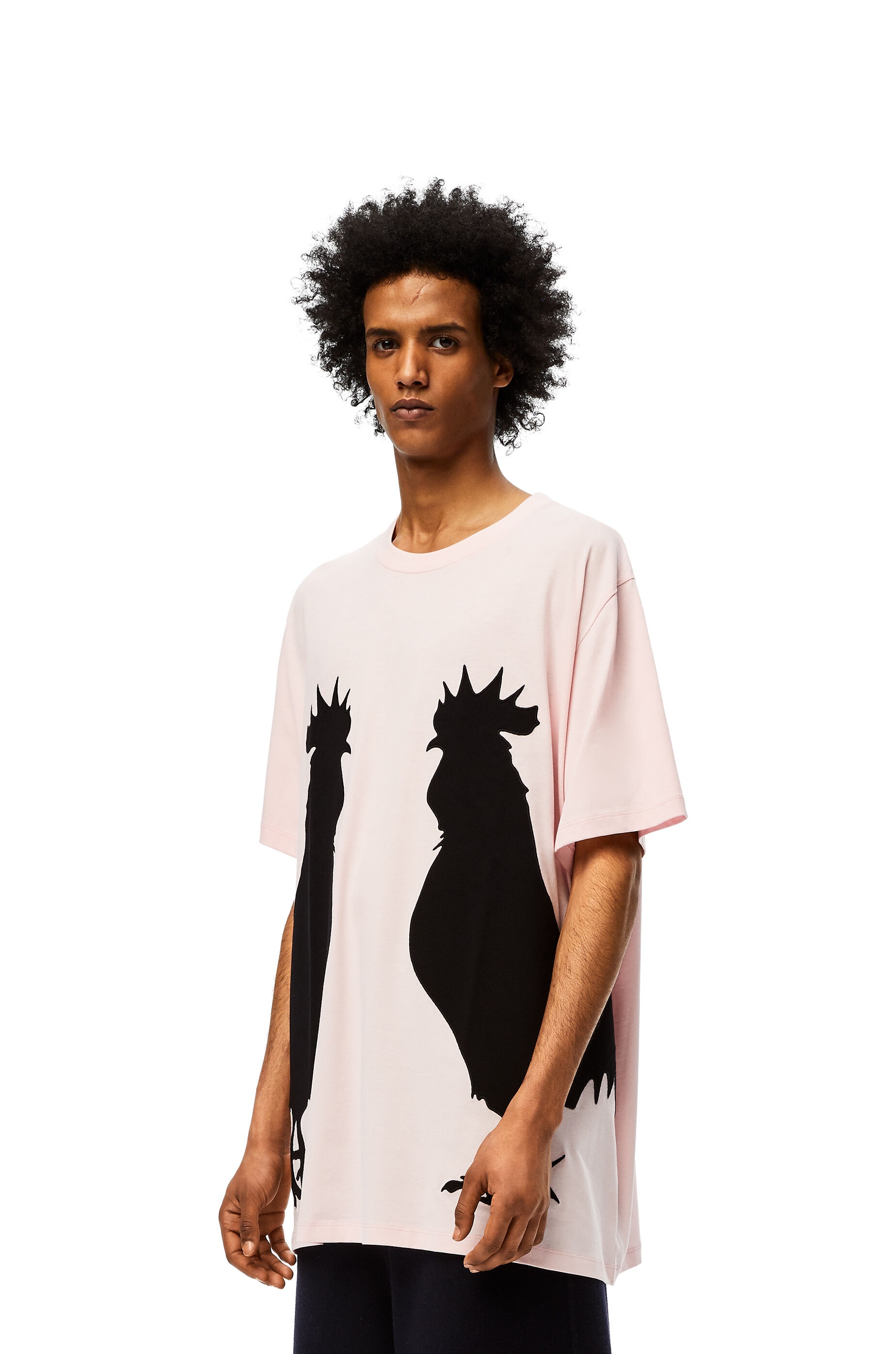 Rooster oversize T-shirt in cotton - 3