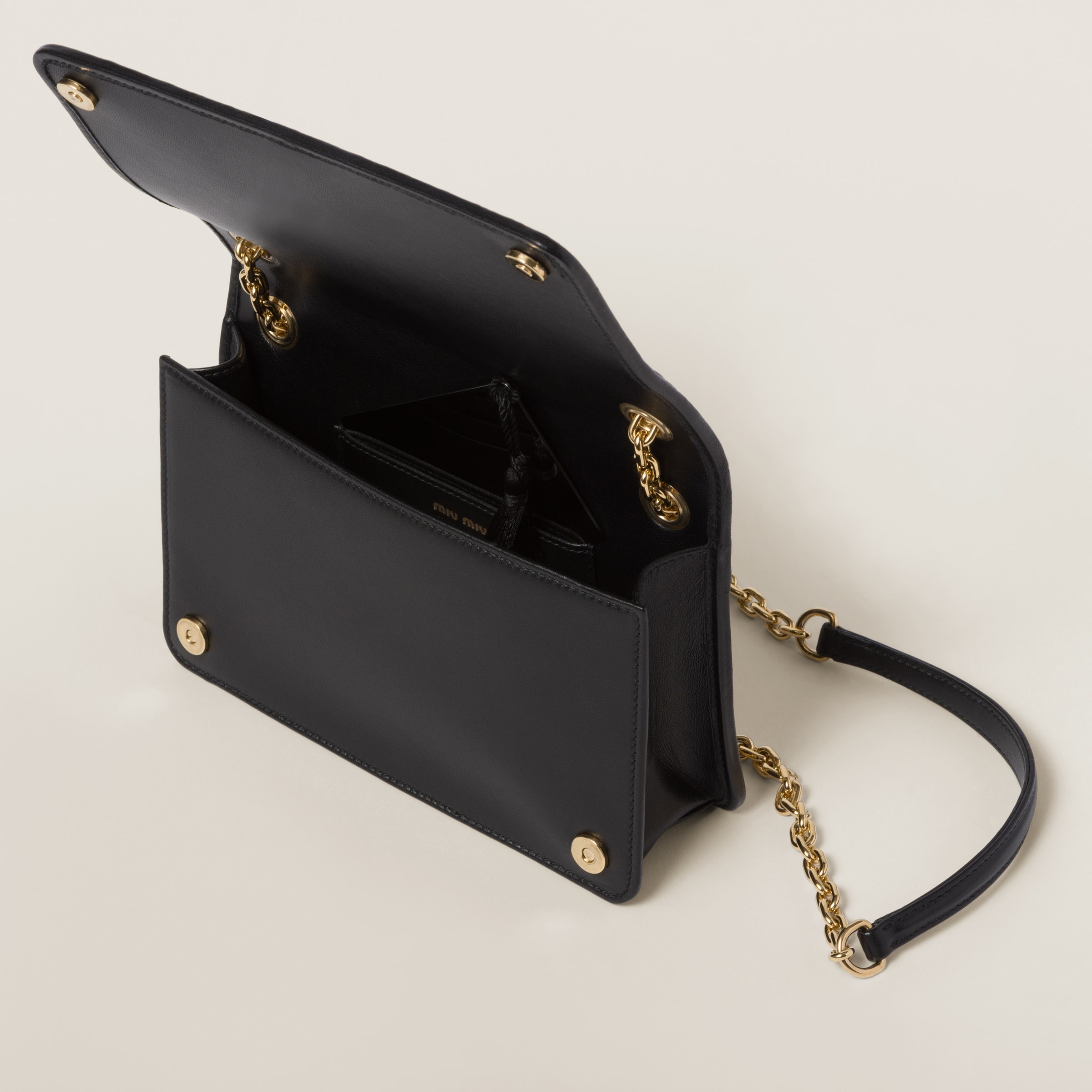 Matelassé nappa leather mini-bag - 6