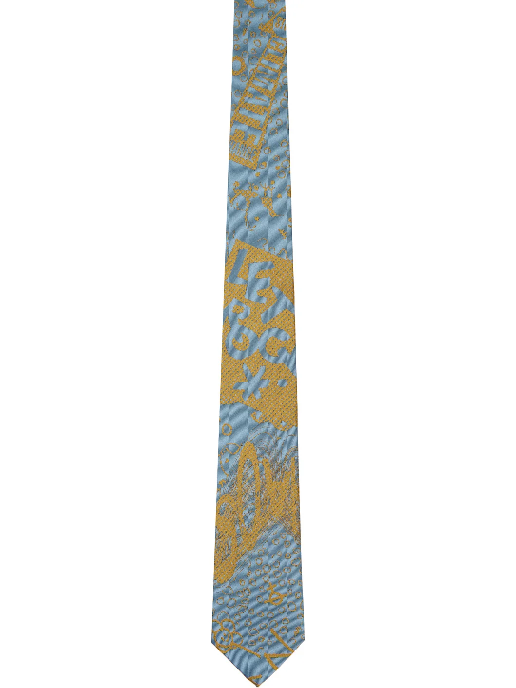 Blue 7cm 'Rock' Tie - 1