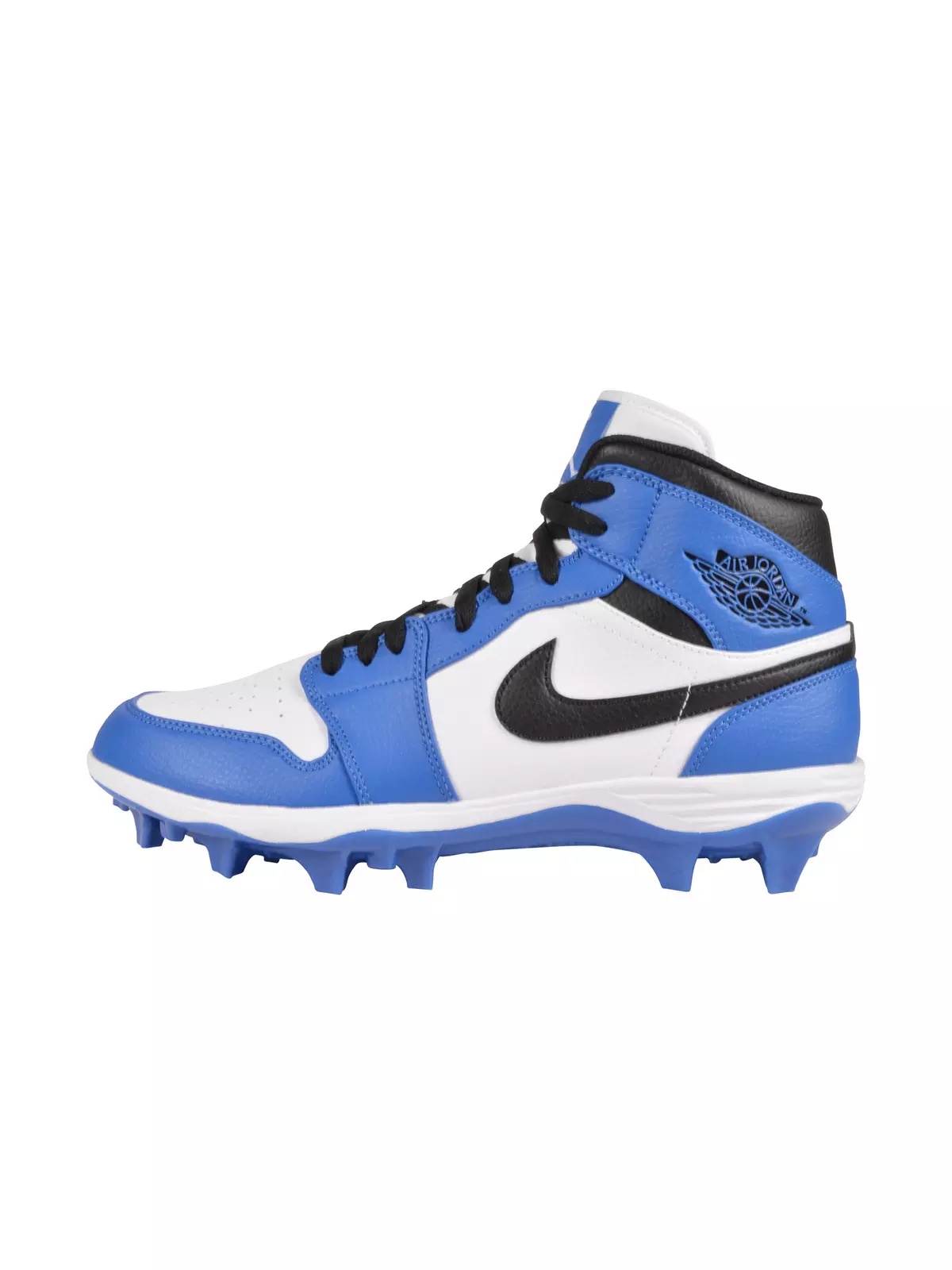 1 Mid TD "Black/Royal/White" Men's Football Cleat - 3