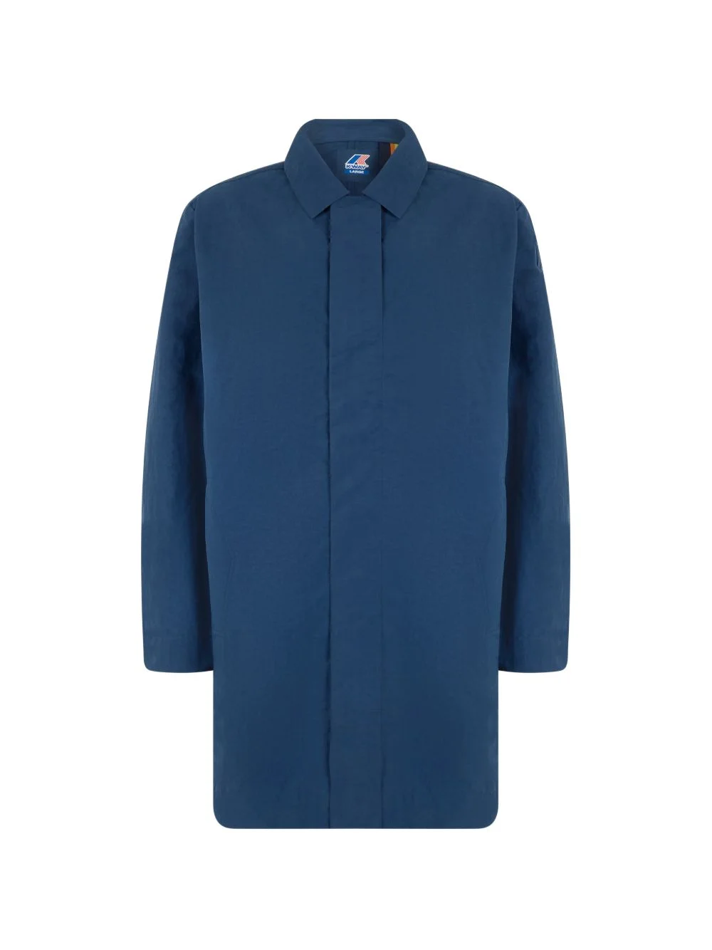 concealed-fastening coat - 1