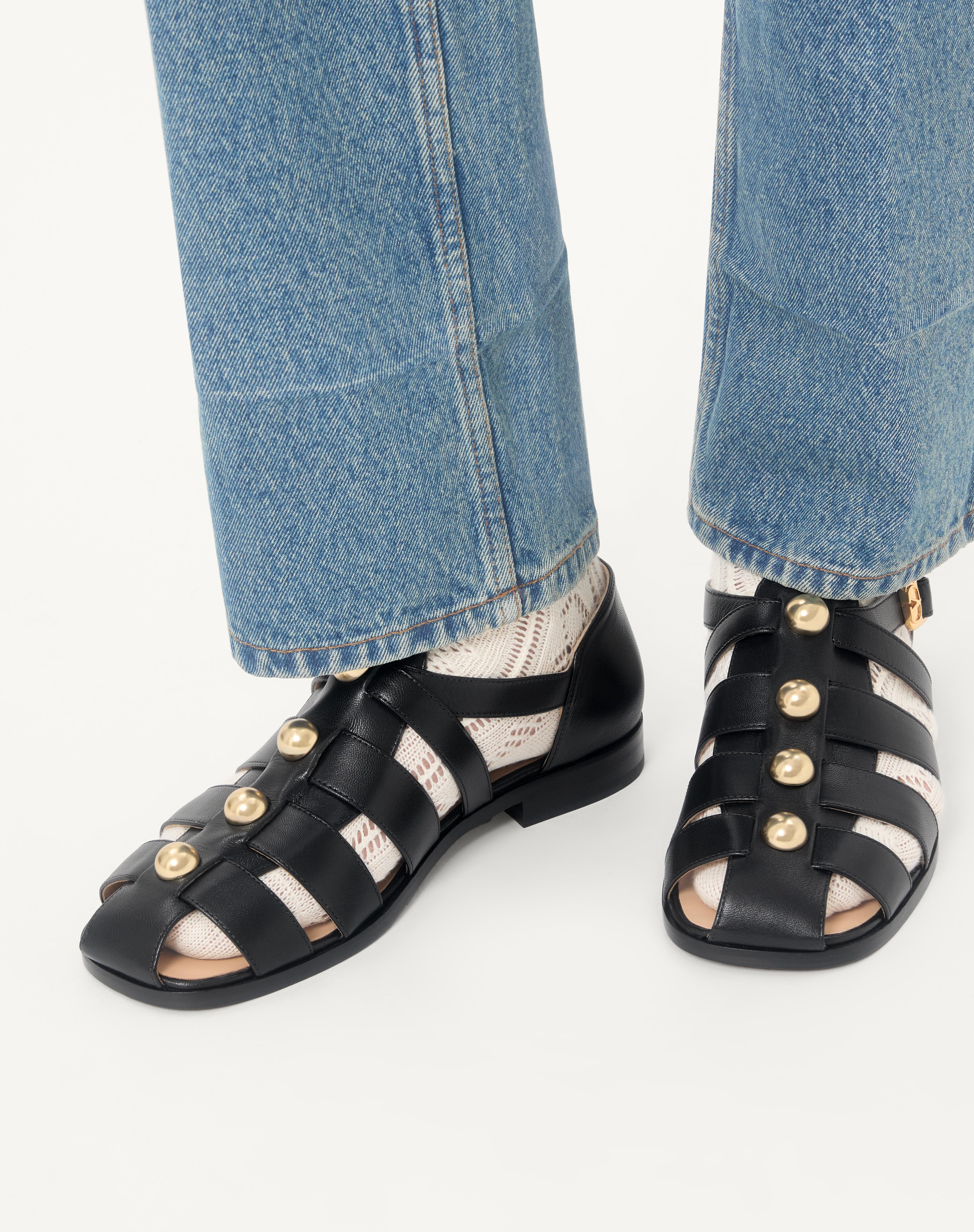 STUDSHIELD FISHERMAN CALFSKIN SANDAL - 2