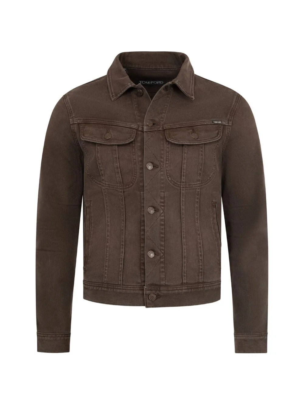 western corduroy denim jacket - 1
