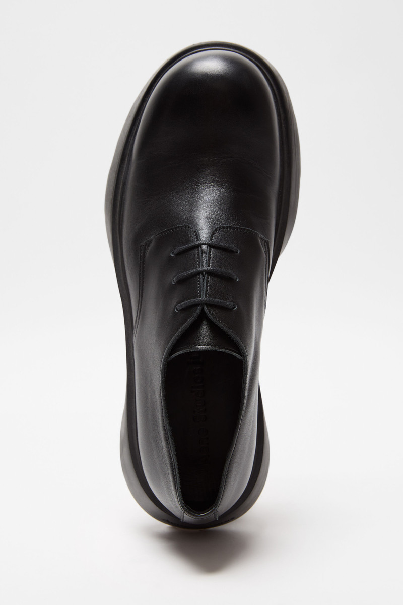 Leather lace-up shoes - Black 6