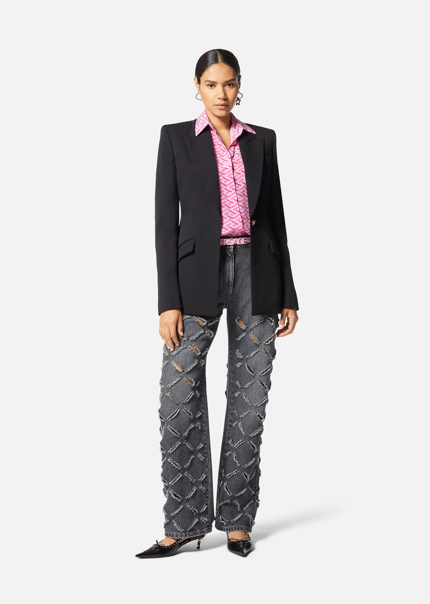 La Greca Silk Shirt - 2