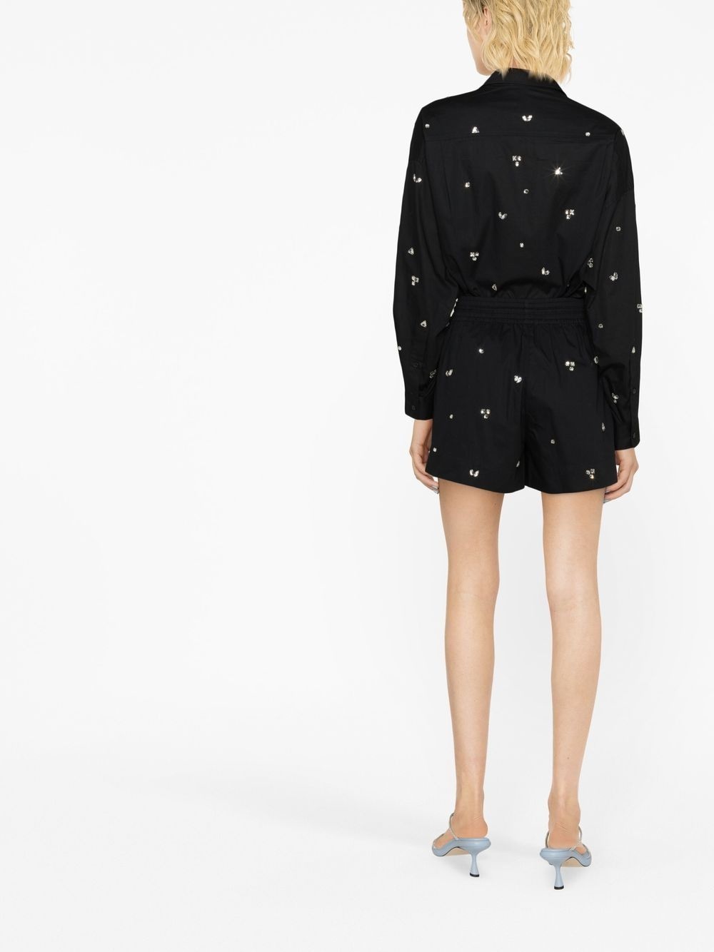 crystal-embellished long-sleeve shirt - 4