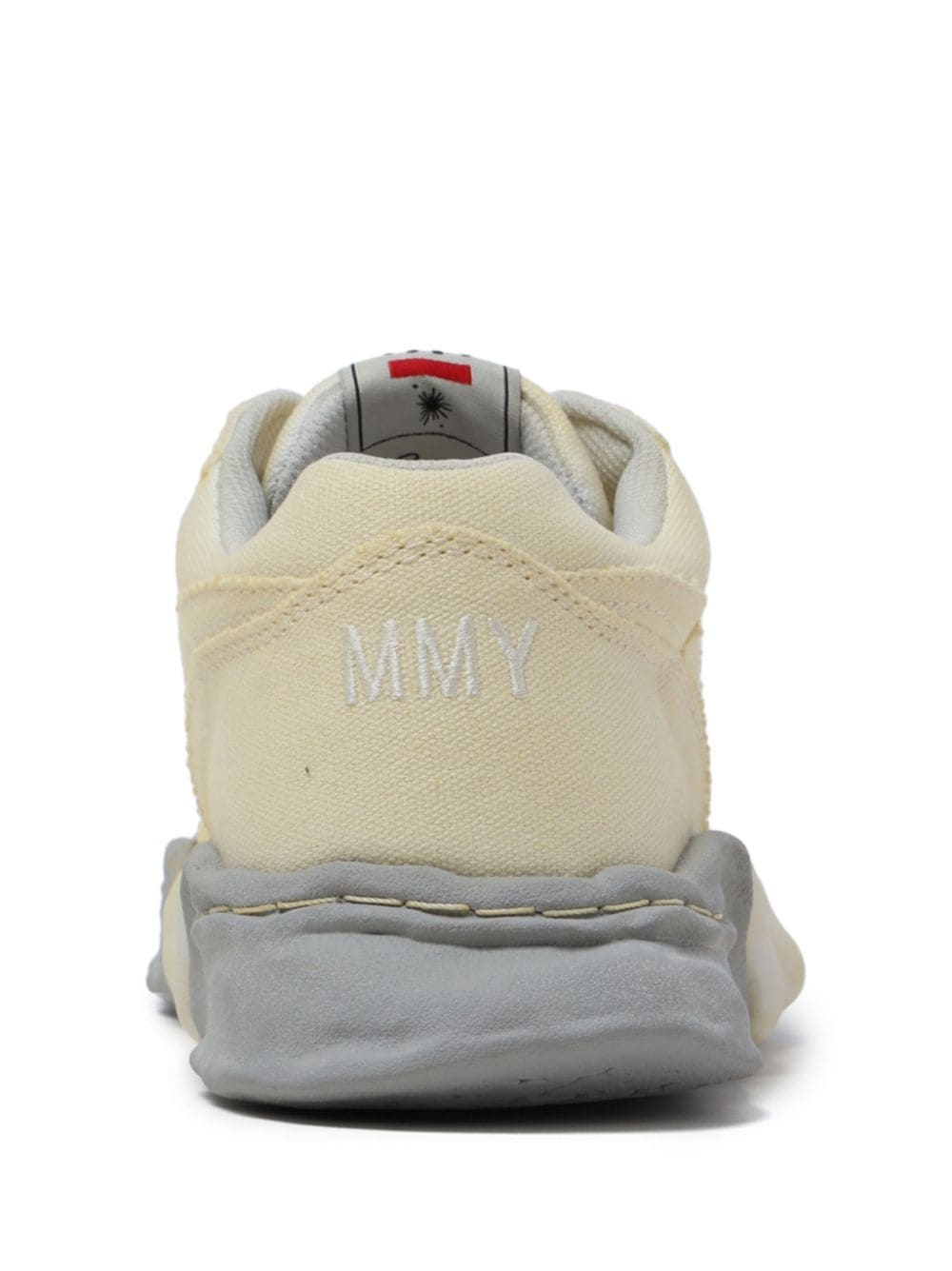 Parker panelled canvas sneakers - 4