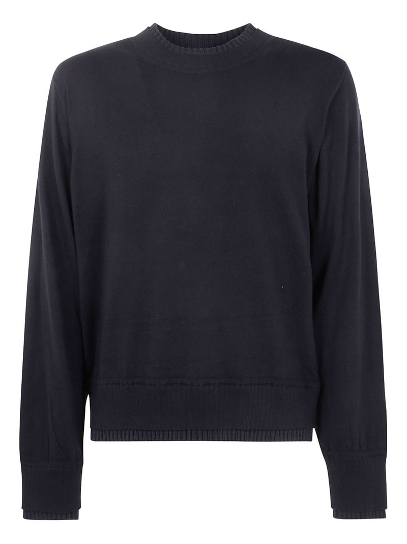 ribbed-hem sweater 1