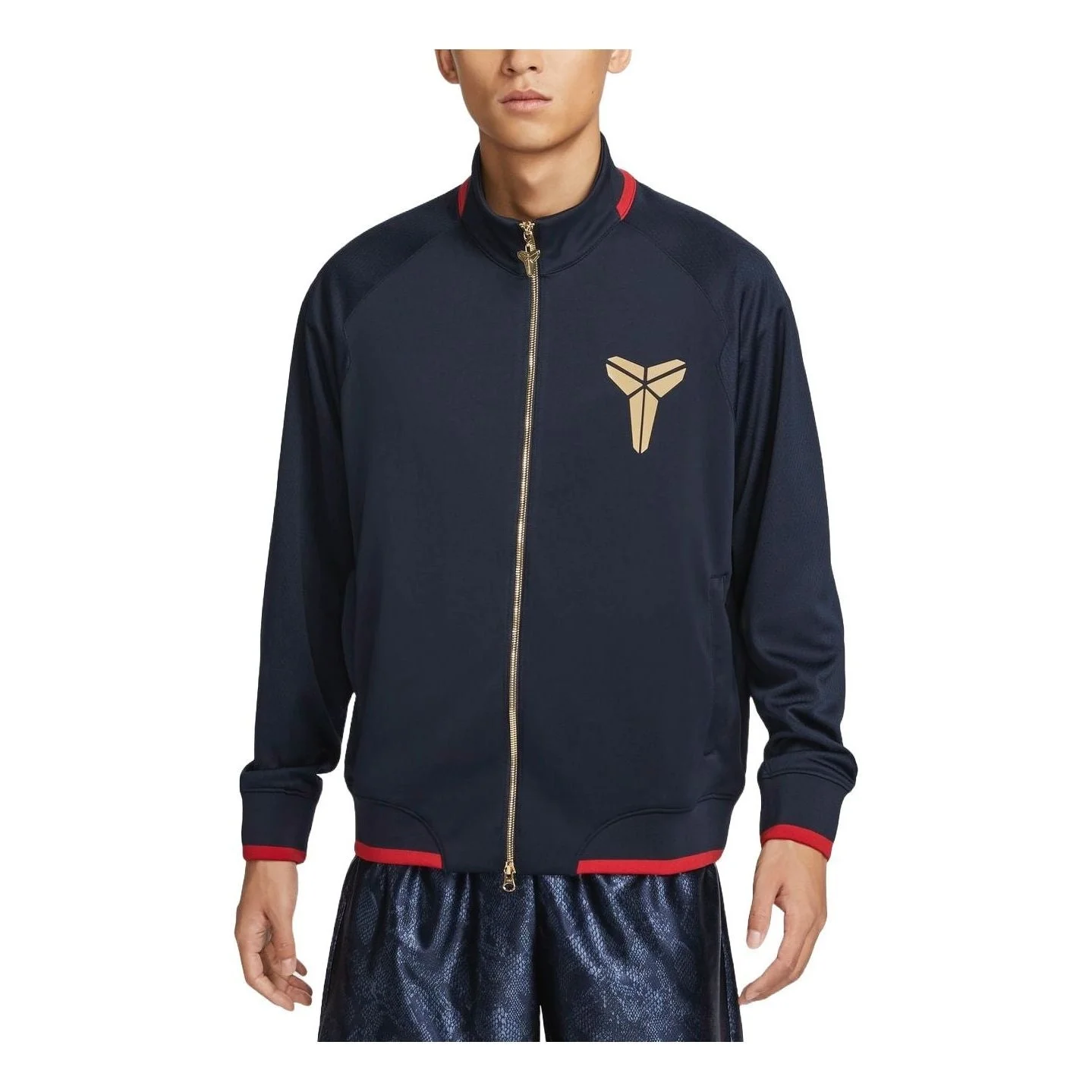 Nike Kobe Dri-FIT Basketball Jacket Asia Sizing 'Dark Obsidian' FZ0937-475 - 1