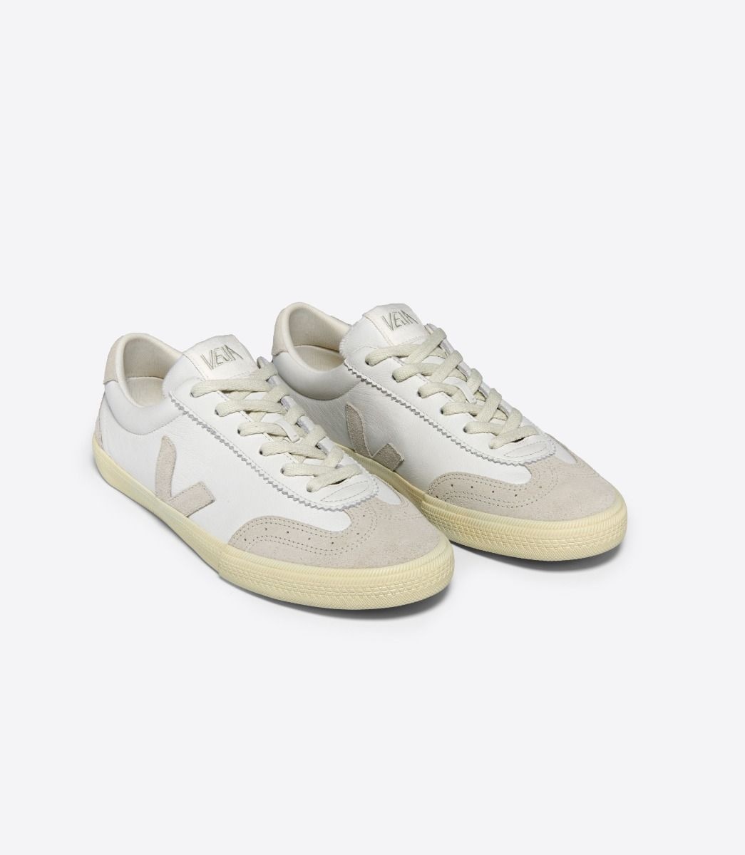 VOLLEY LEATHER WHITE NATURAL - 2
