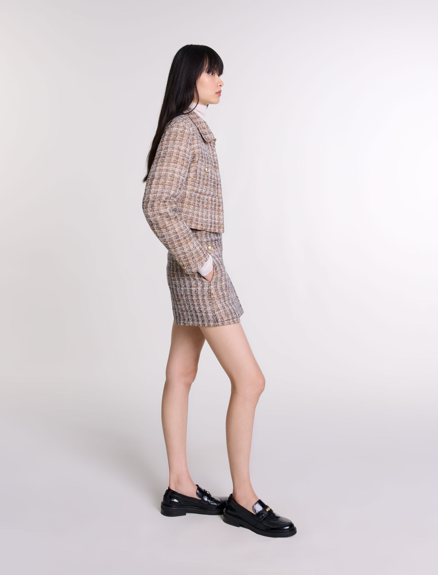 Short tweed jacket - 3