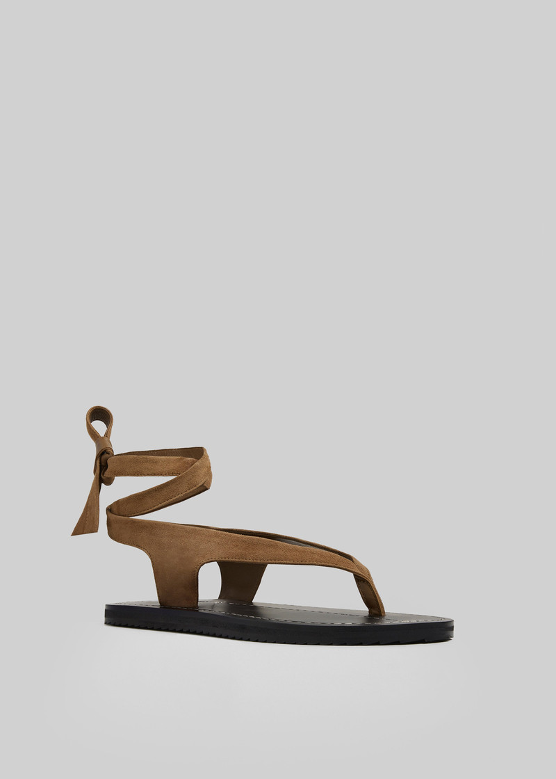 A.Emery The Elmer Sandals - Cognac Suede 4
