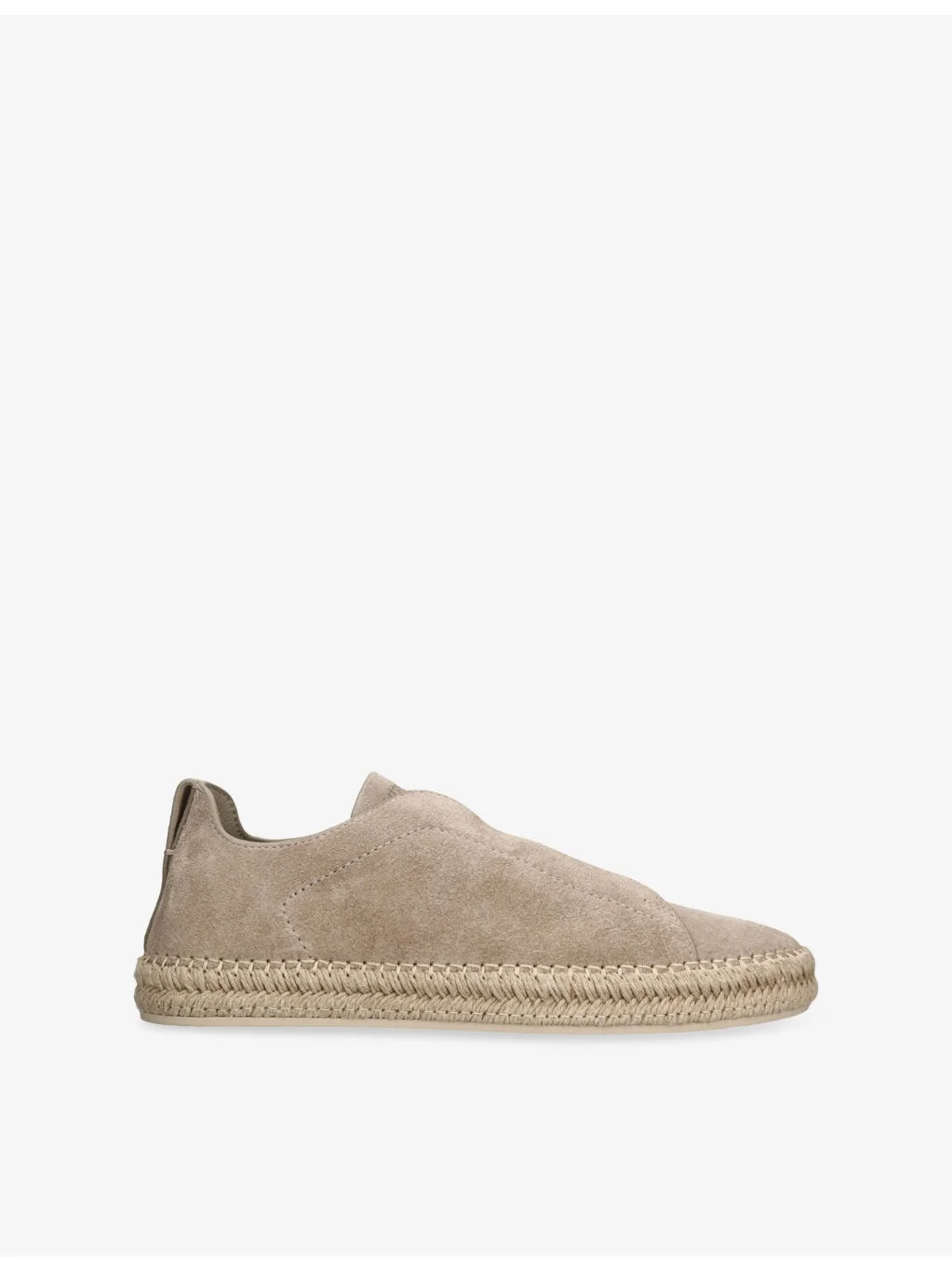 Triple Stitch Suede Espadrilles - 1