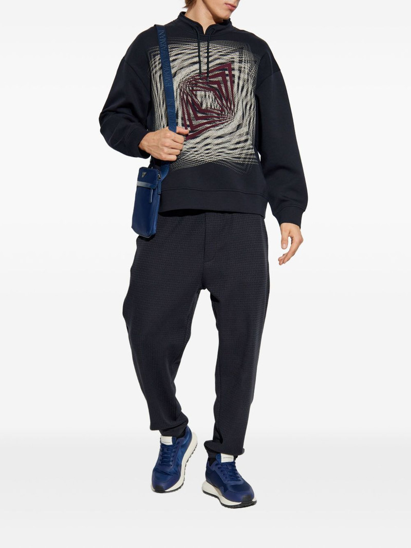 EMPORIO ARMANI printed sweatshirt outlook