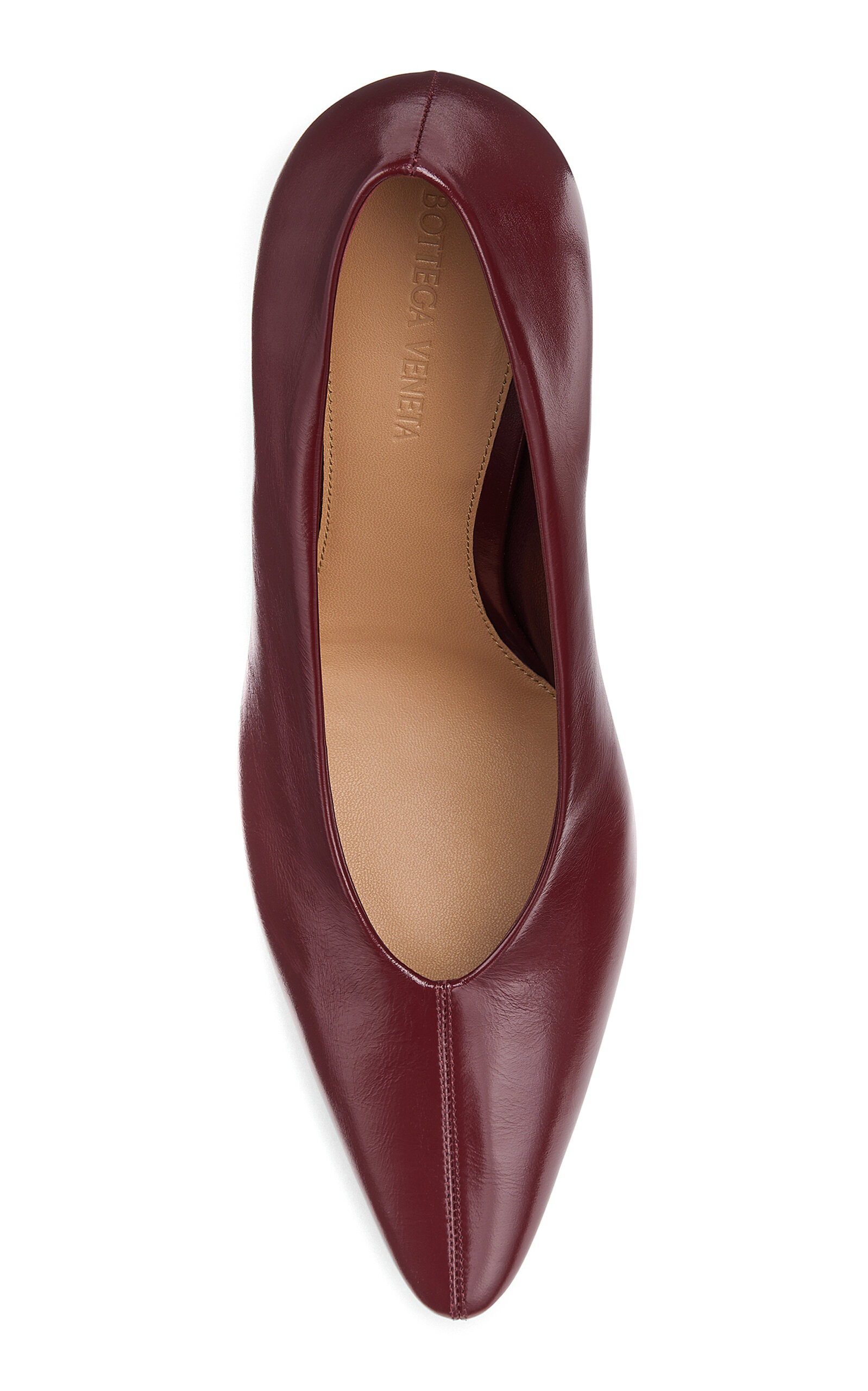 Cushion Lux Leather Pumps burgundy - 3