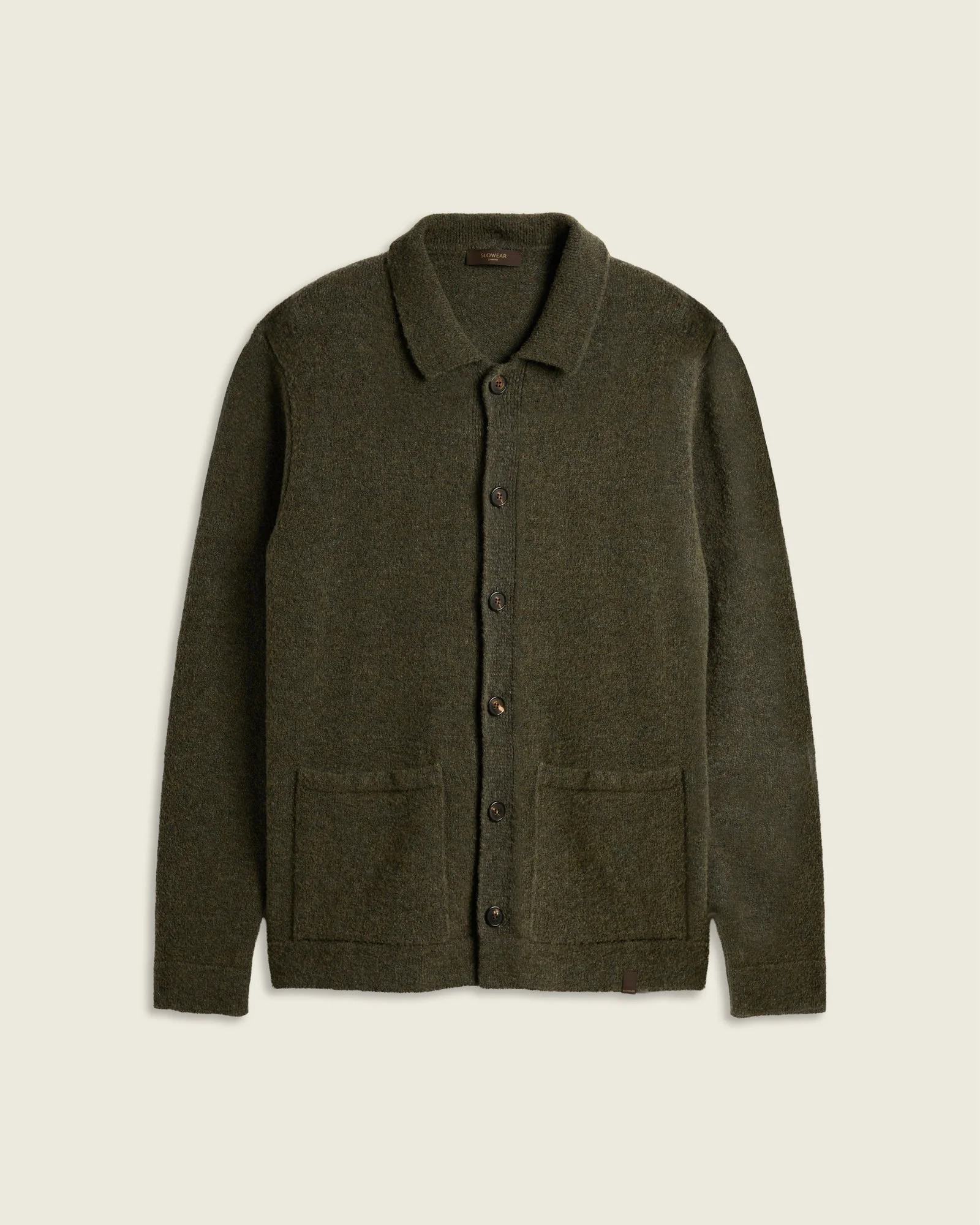 Geelong wool bouclé overshirt - 1