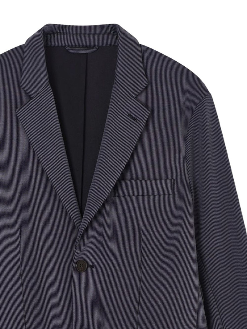 EMPORIO ARMANI single-breasted blazer outlook