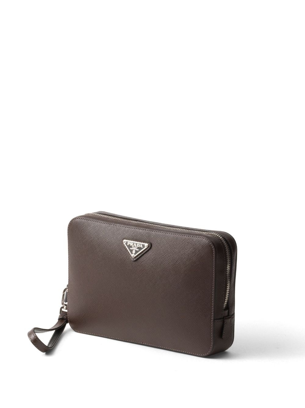 leather clutch bag - 2